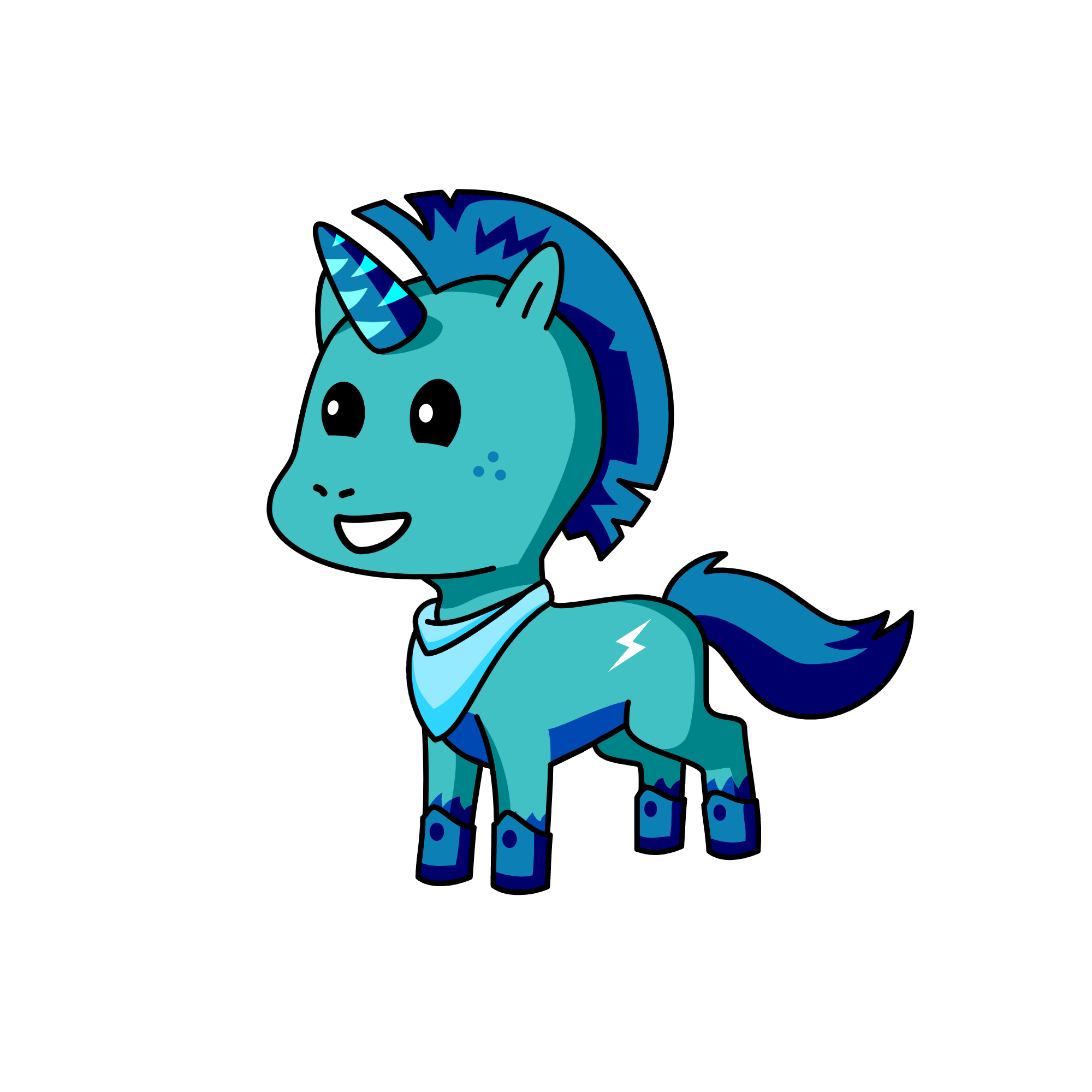 Icy, the unicorn