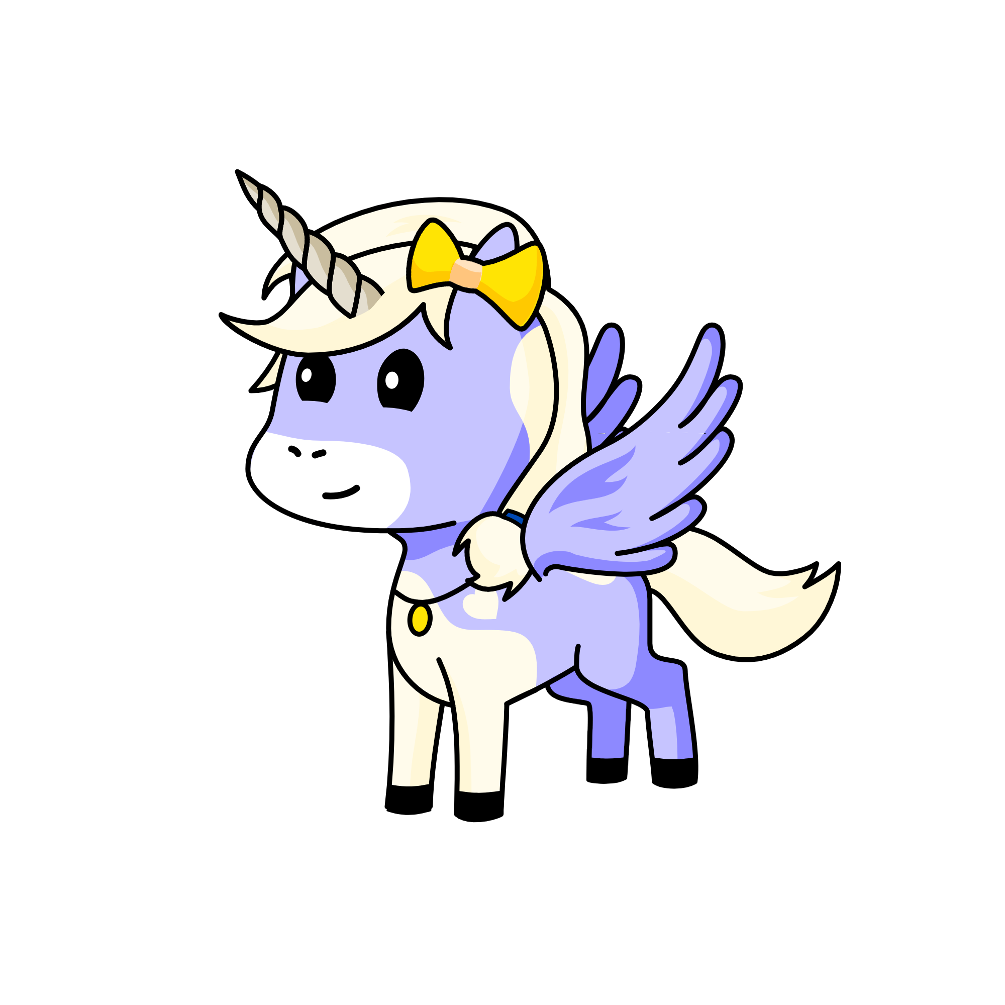 Sky, the unicorn