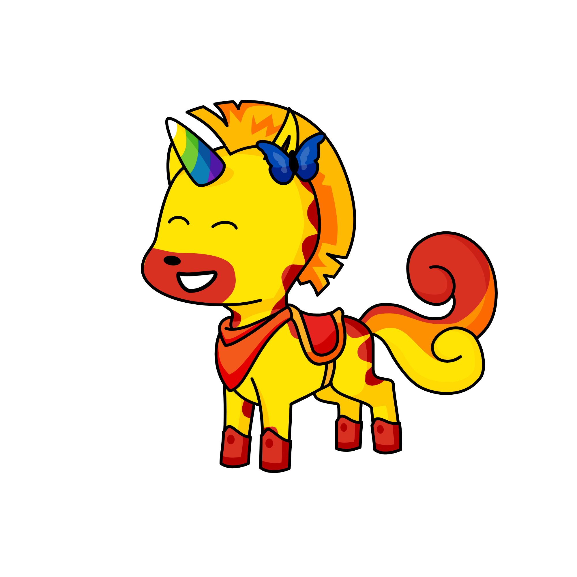 Tacagehorn, the unicorn