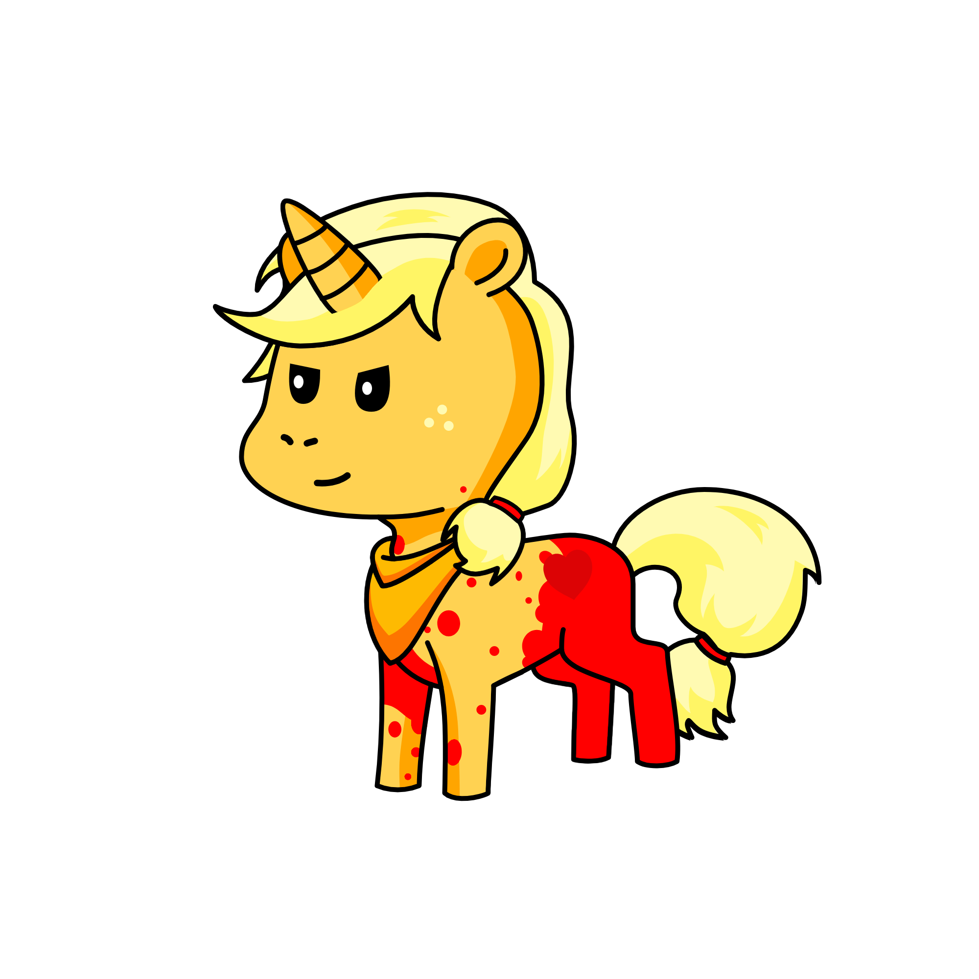 Apple Jack, the unicorn