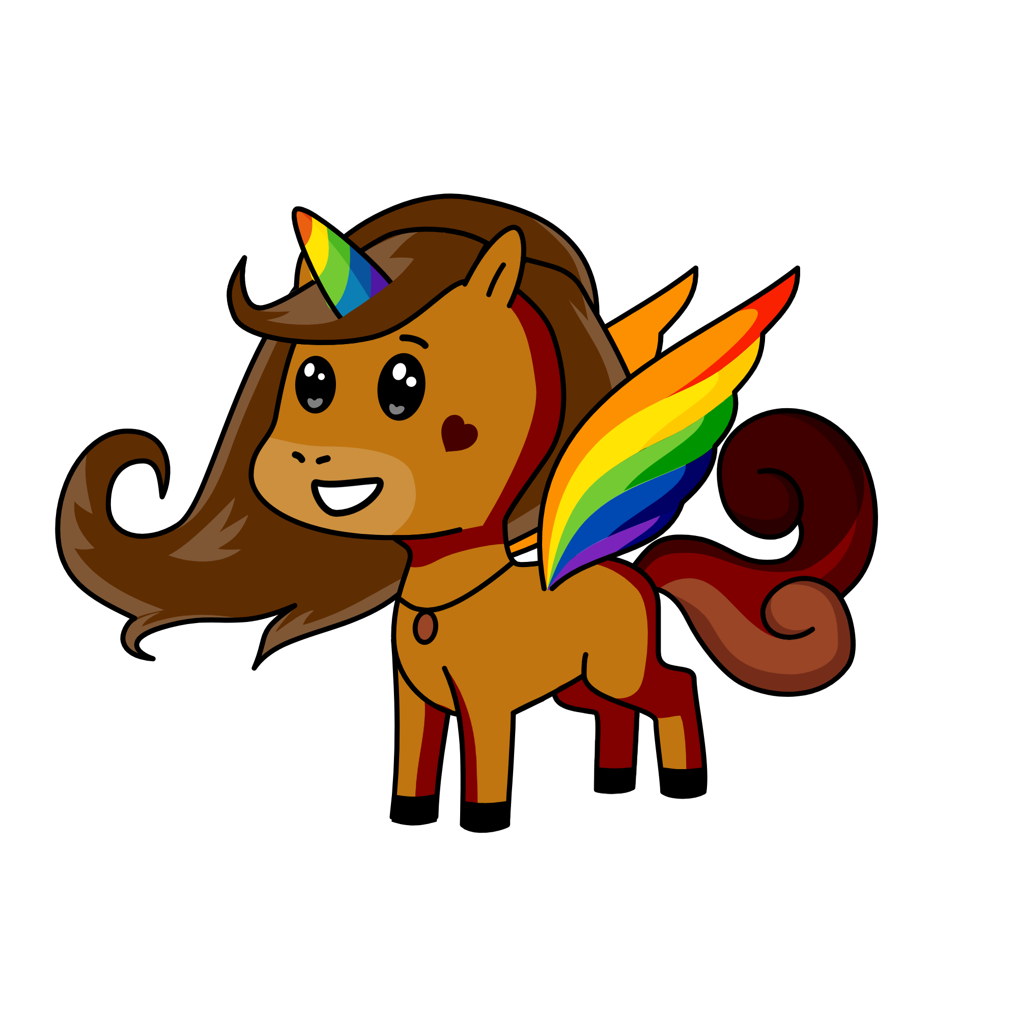 CookieSwirlC's Unicorn, the unicorn