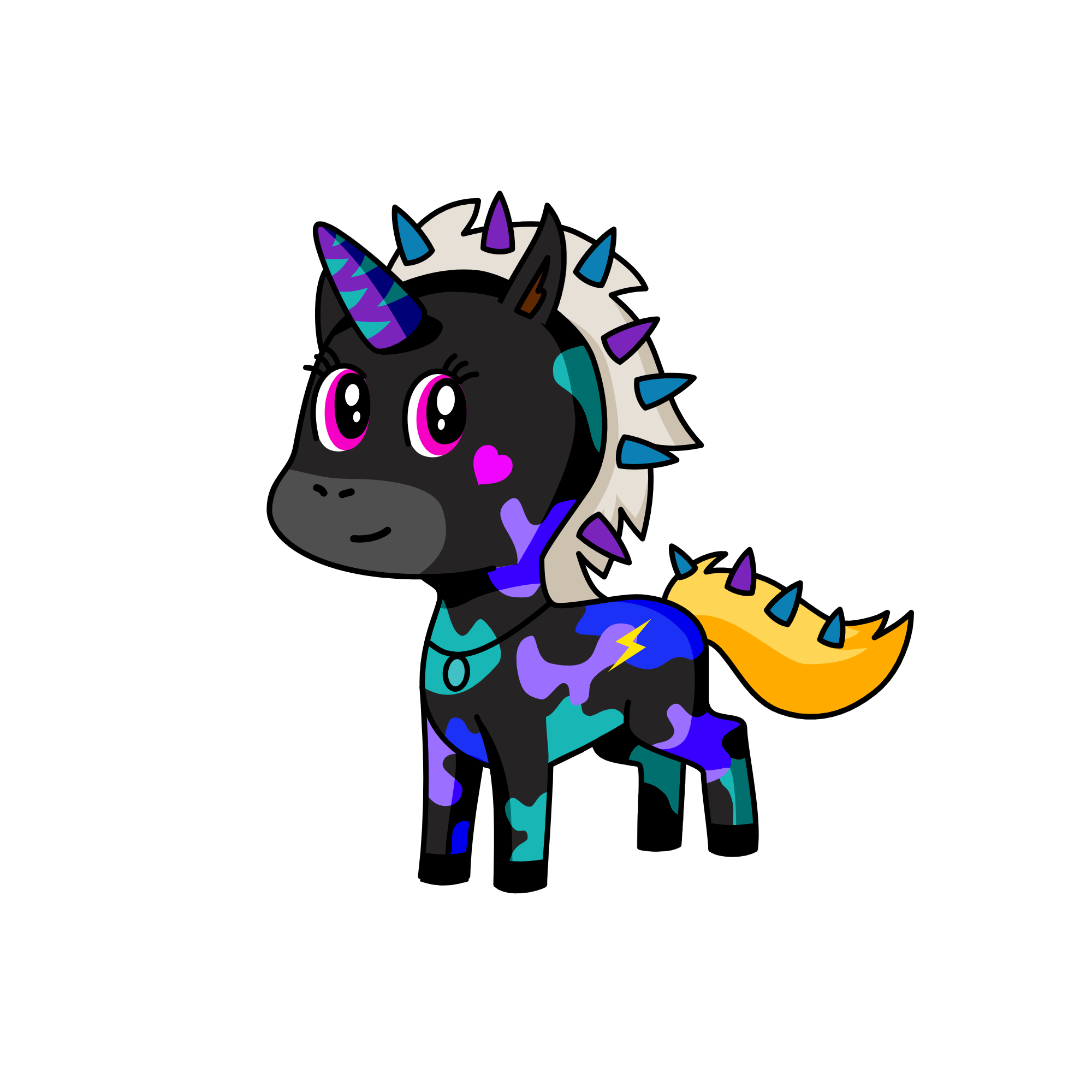 cuteypie, the unicorn