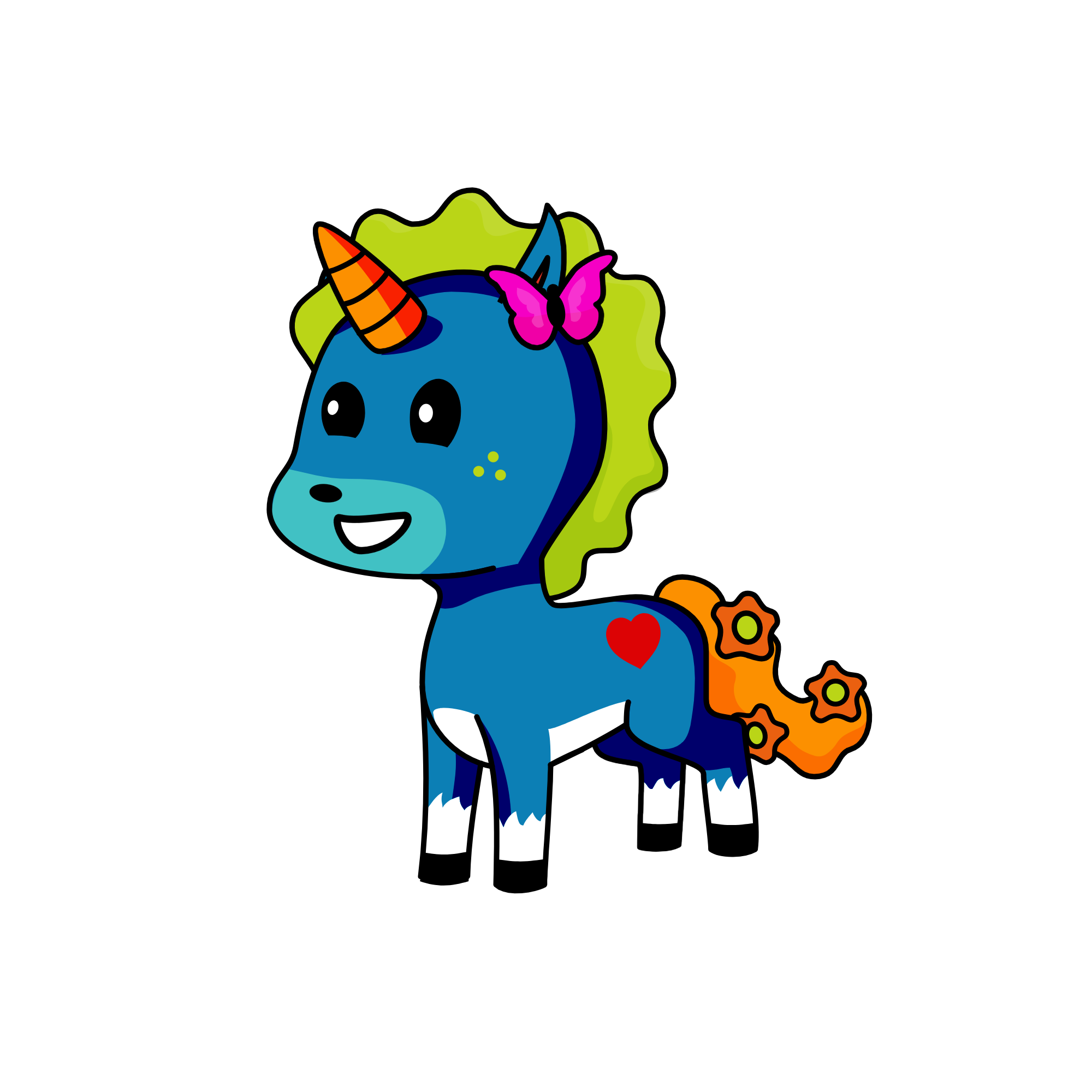 Angela, the unicorn