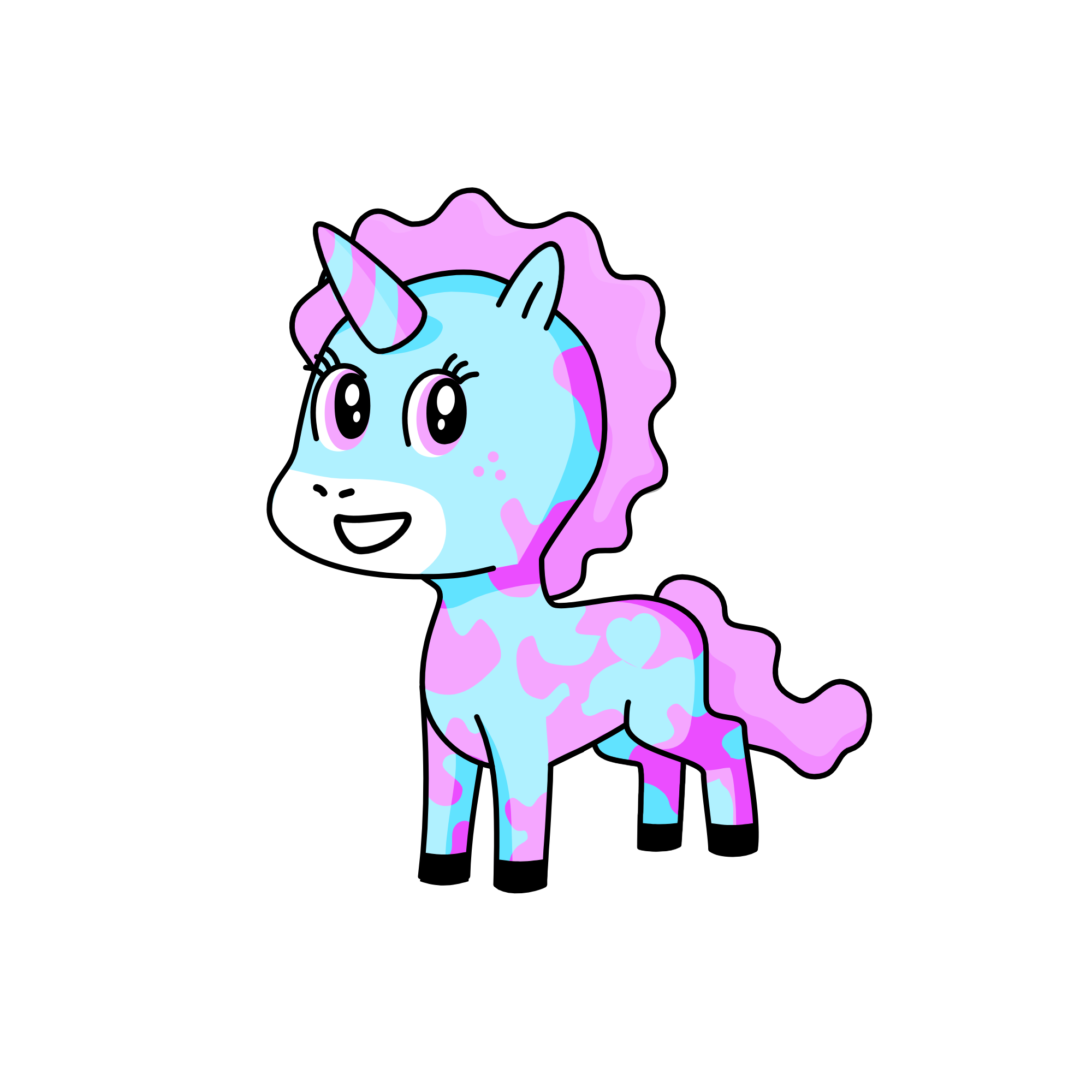 kotin candy, the unicorn