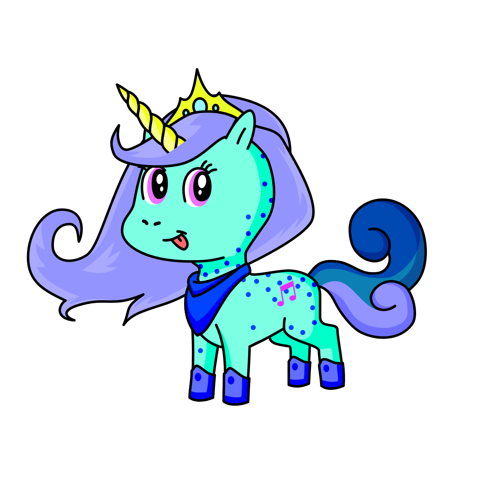 mia, the unicorn