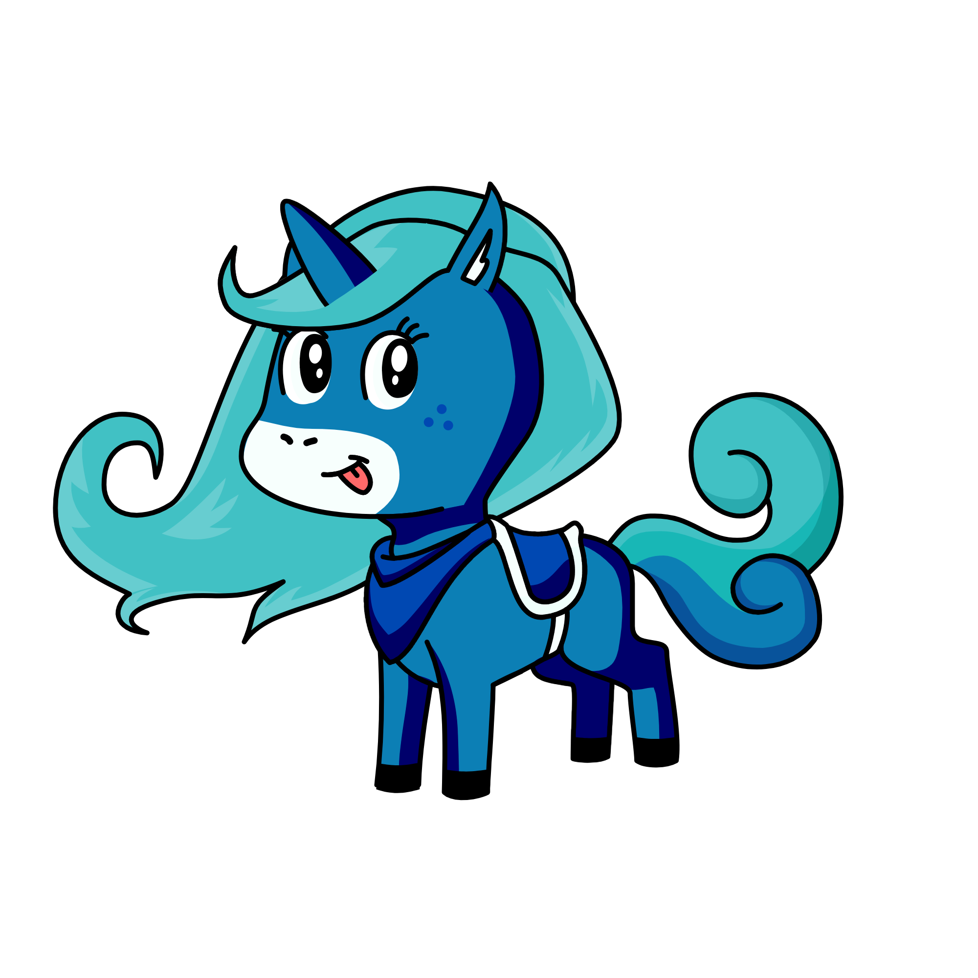 winter, the unicorn