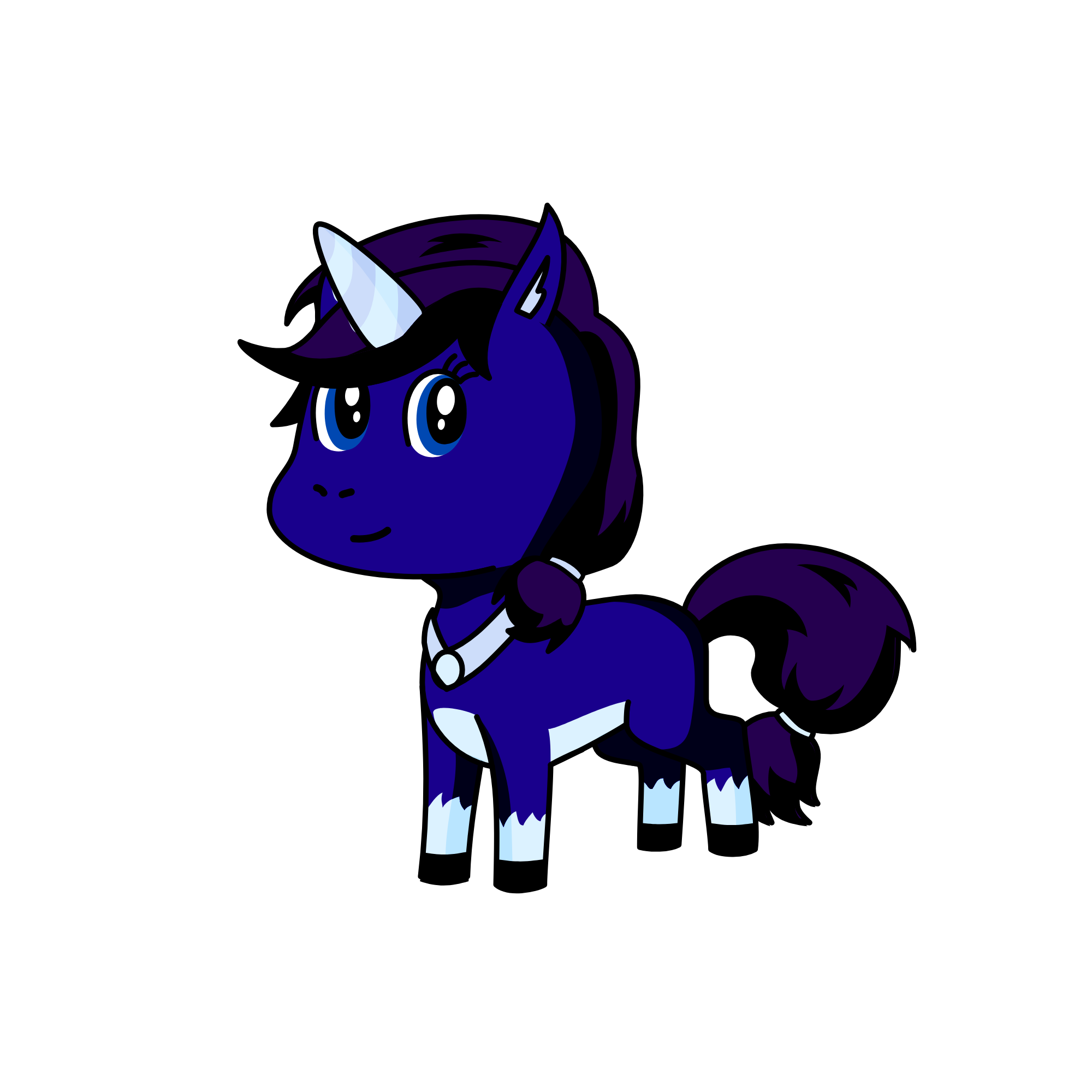 Midnight, the unicorn