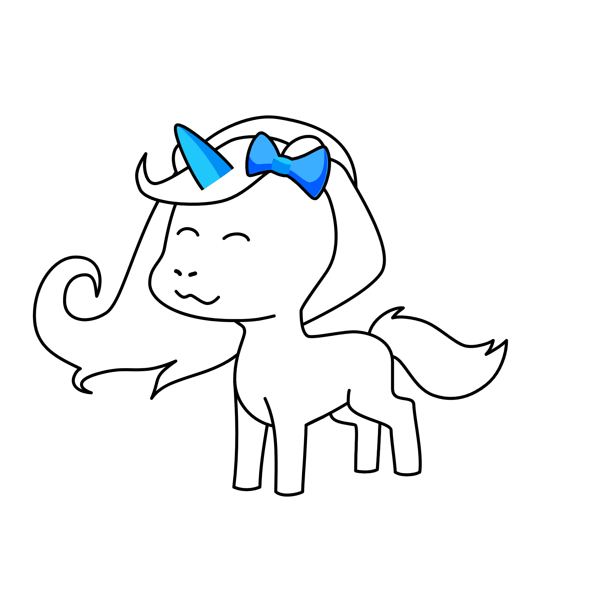 Cinnamonroll, the unicorn