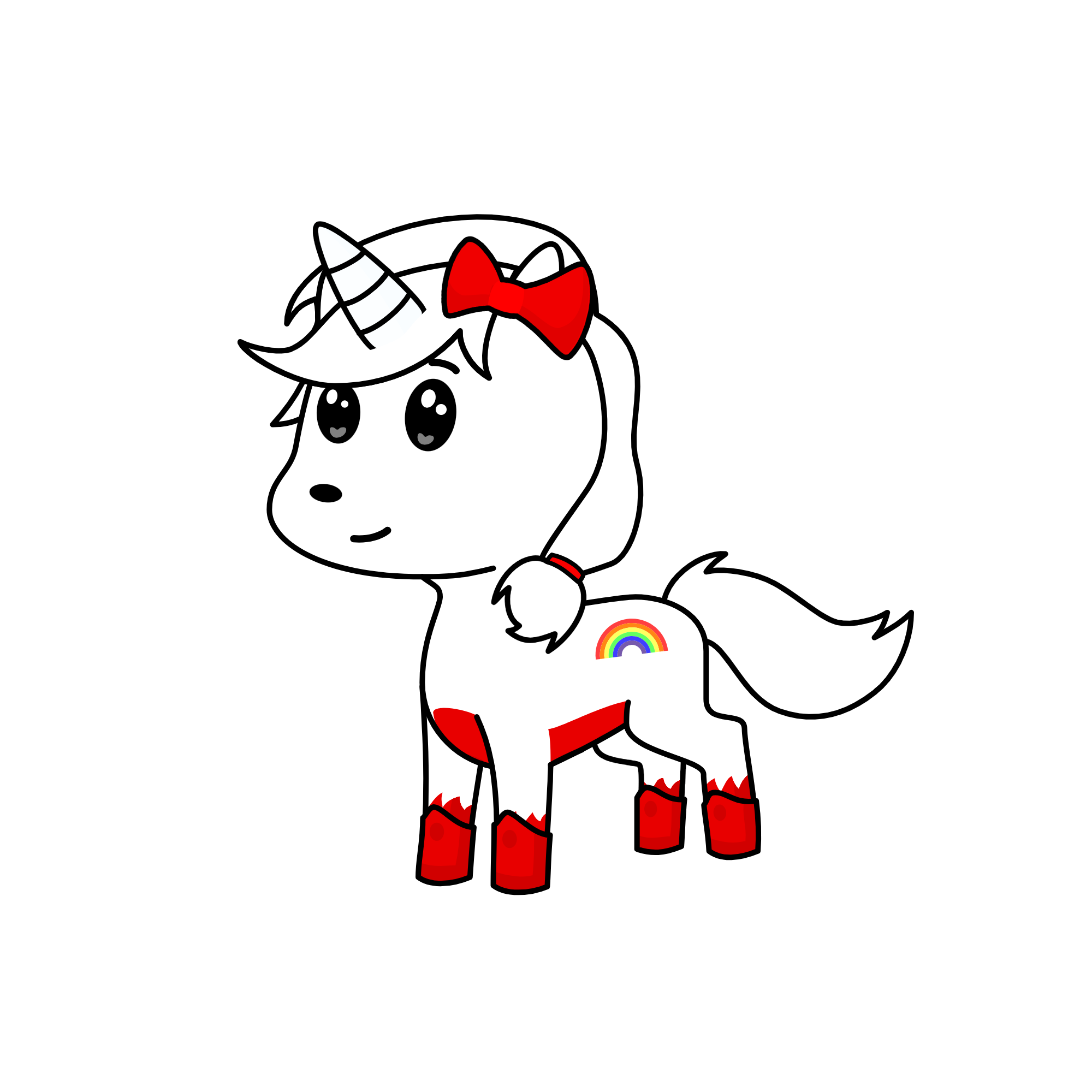 Hello Kitty, the unicorn
