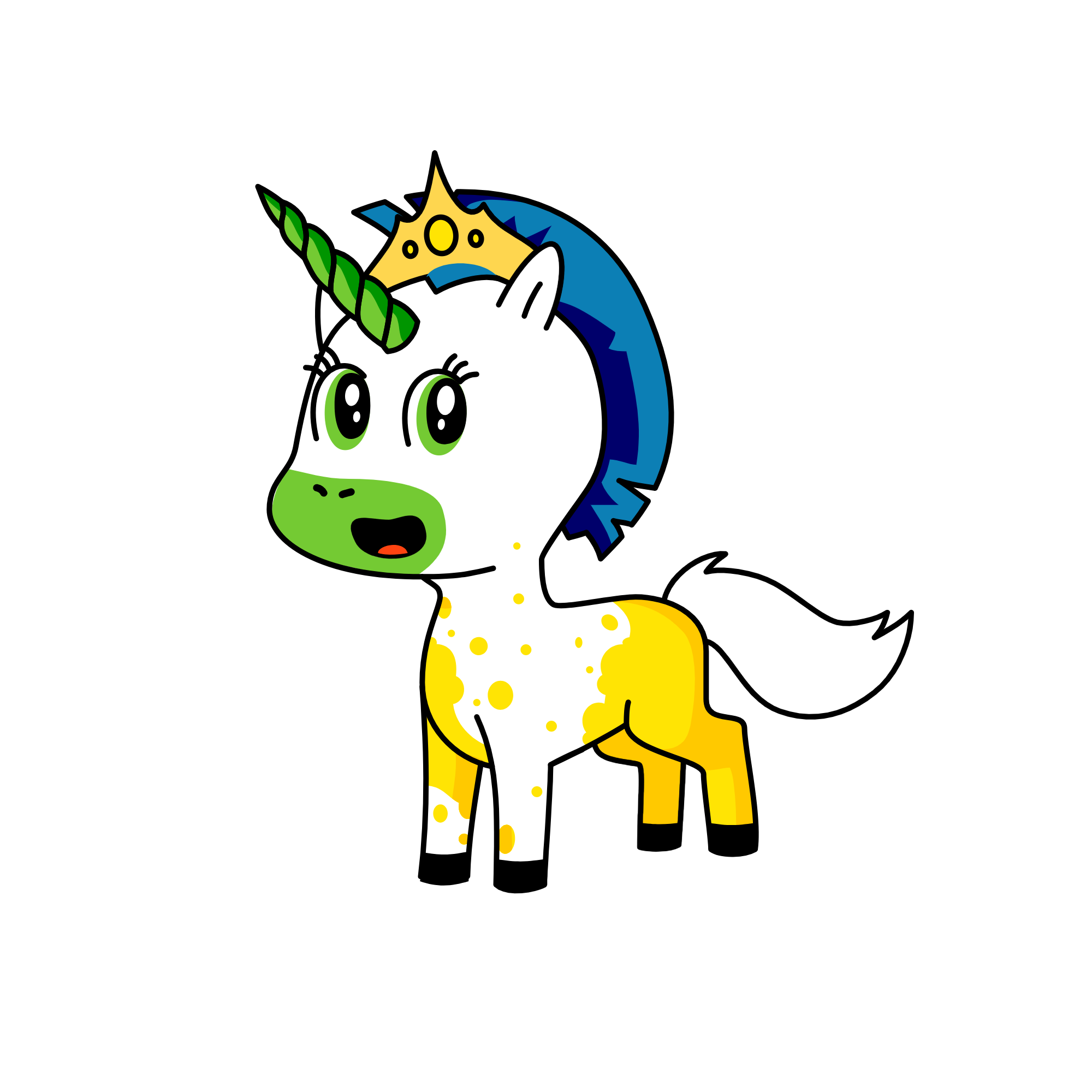 FionA, the unicorn