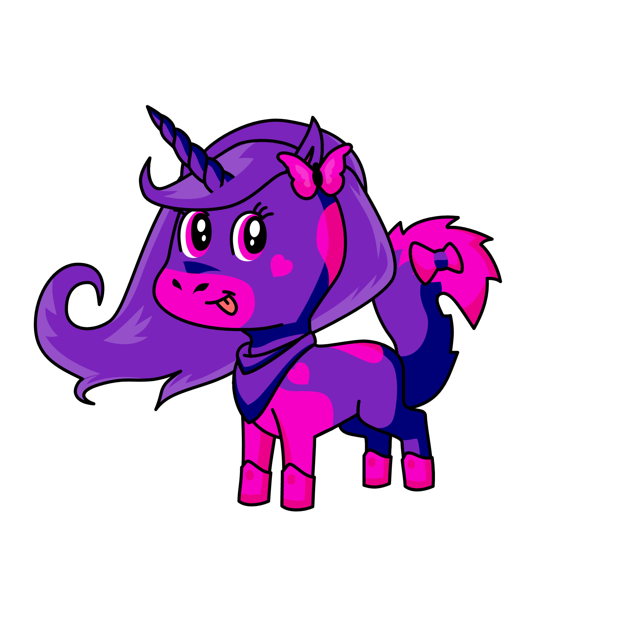 Luna, the unicorn