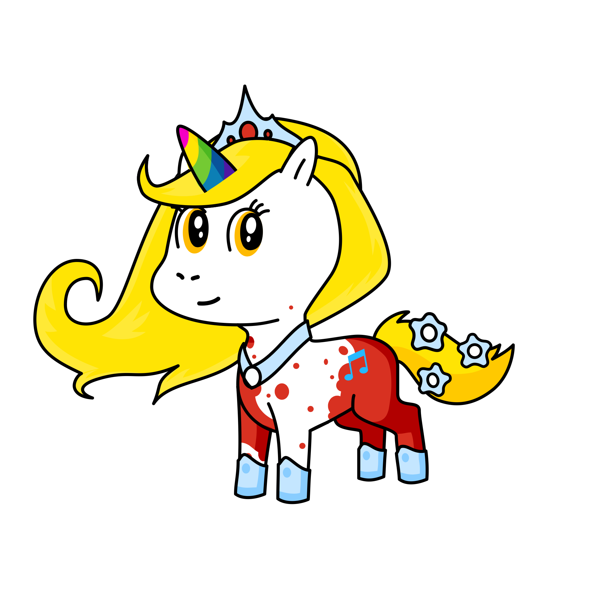 Grizelda , the unicorn