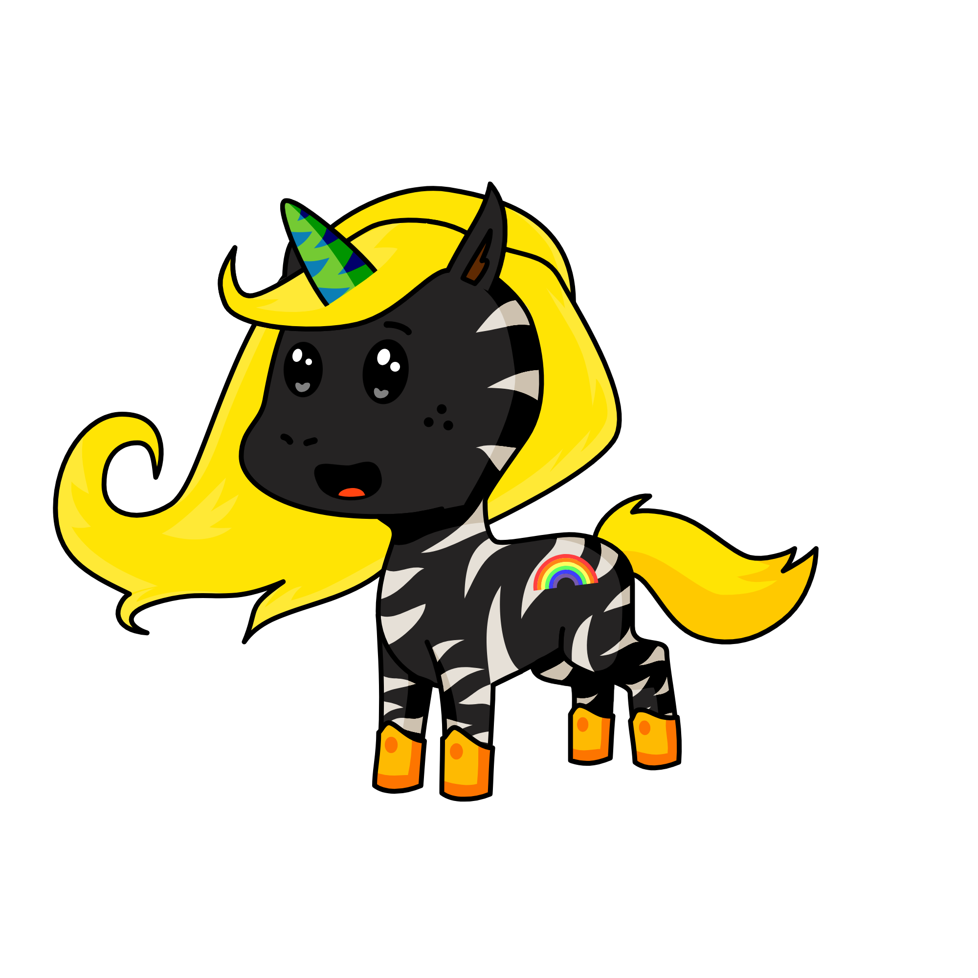 Solar Eclipse, the unicorn