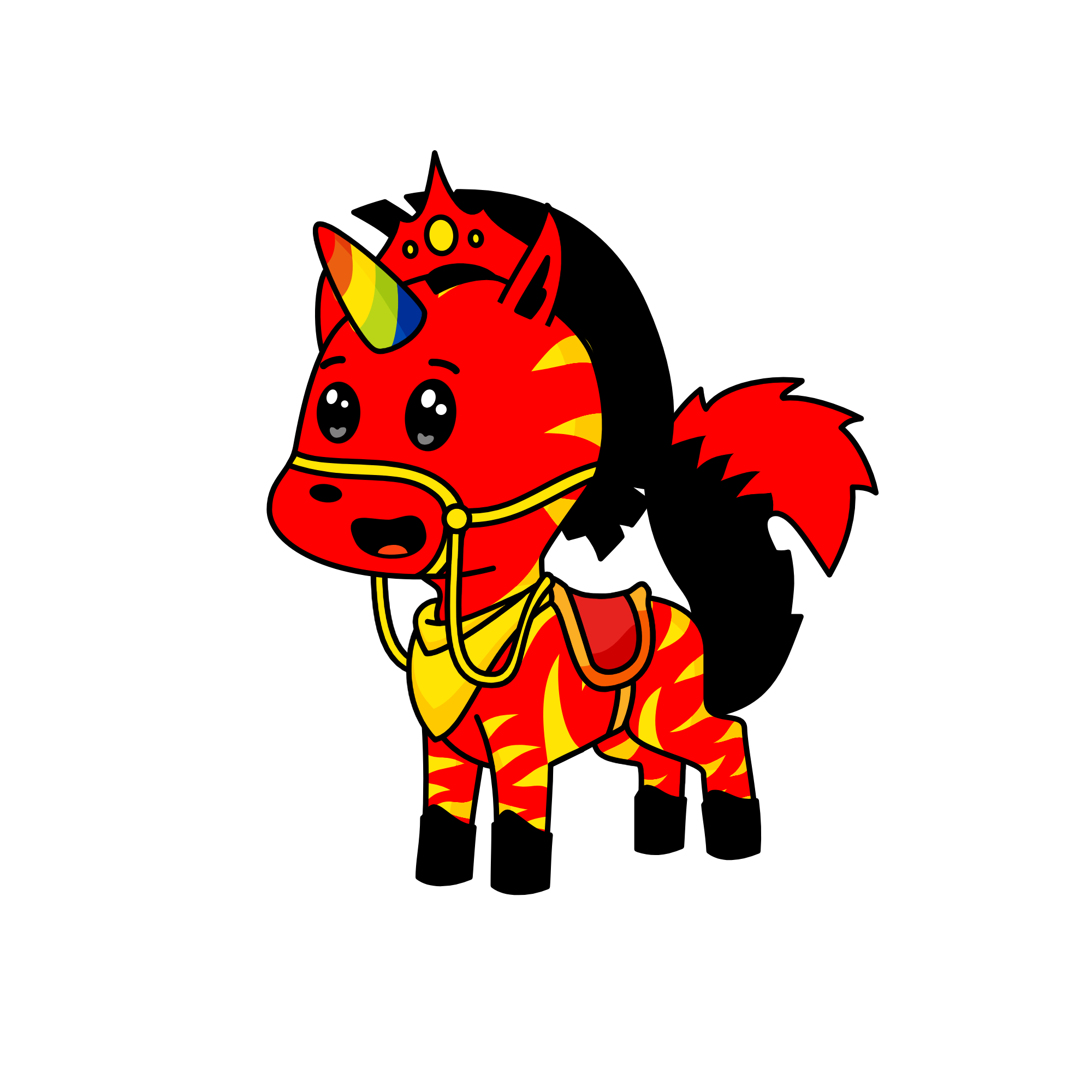 rainbow, the unicorn