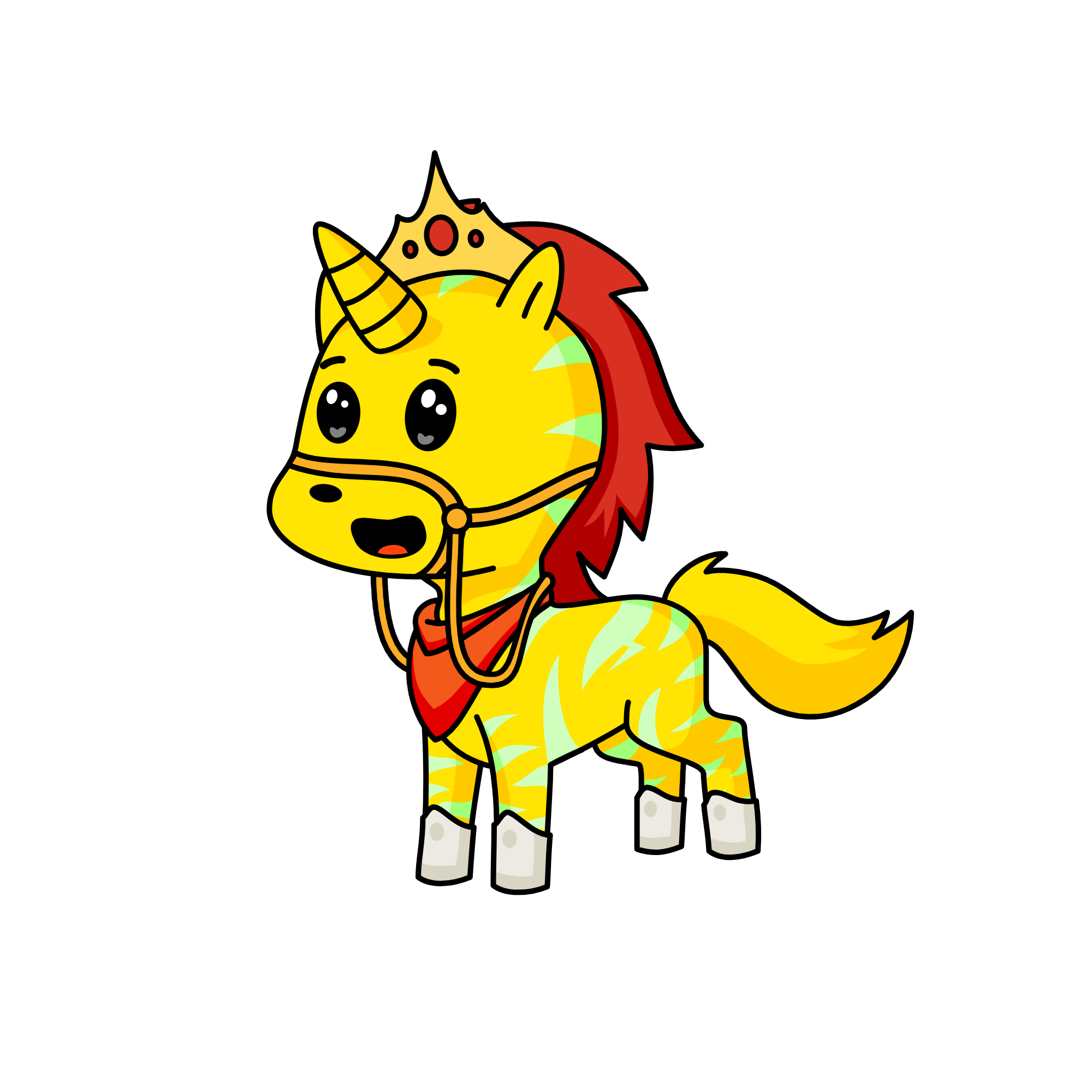 rabbit, the unicorn