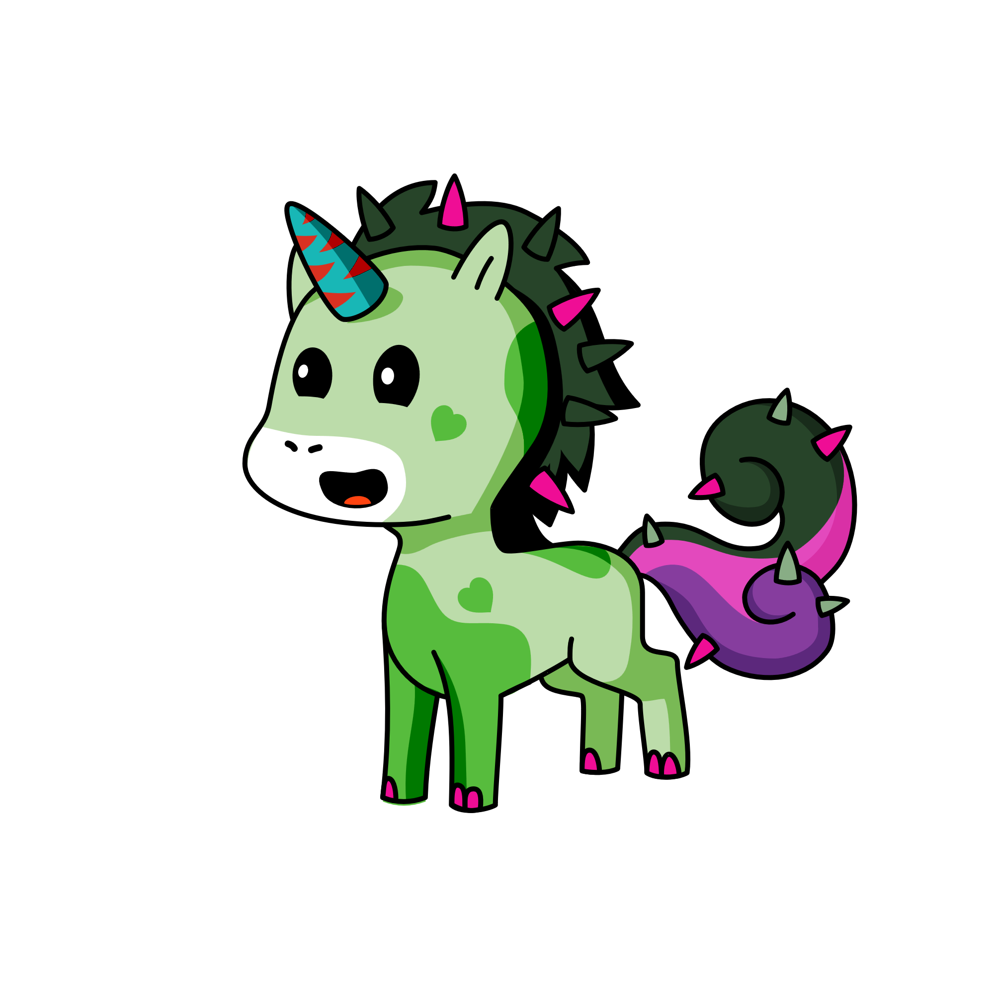 ';', the unicorn
