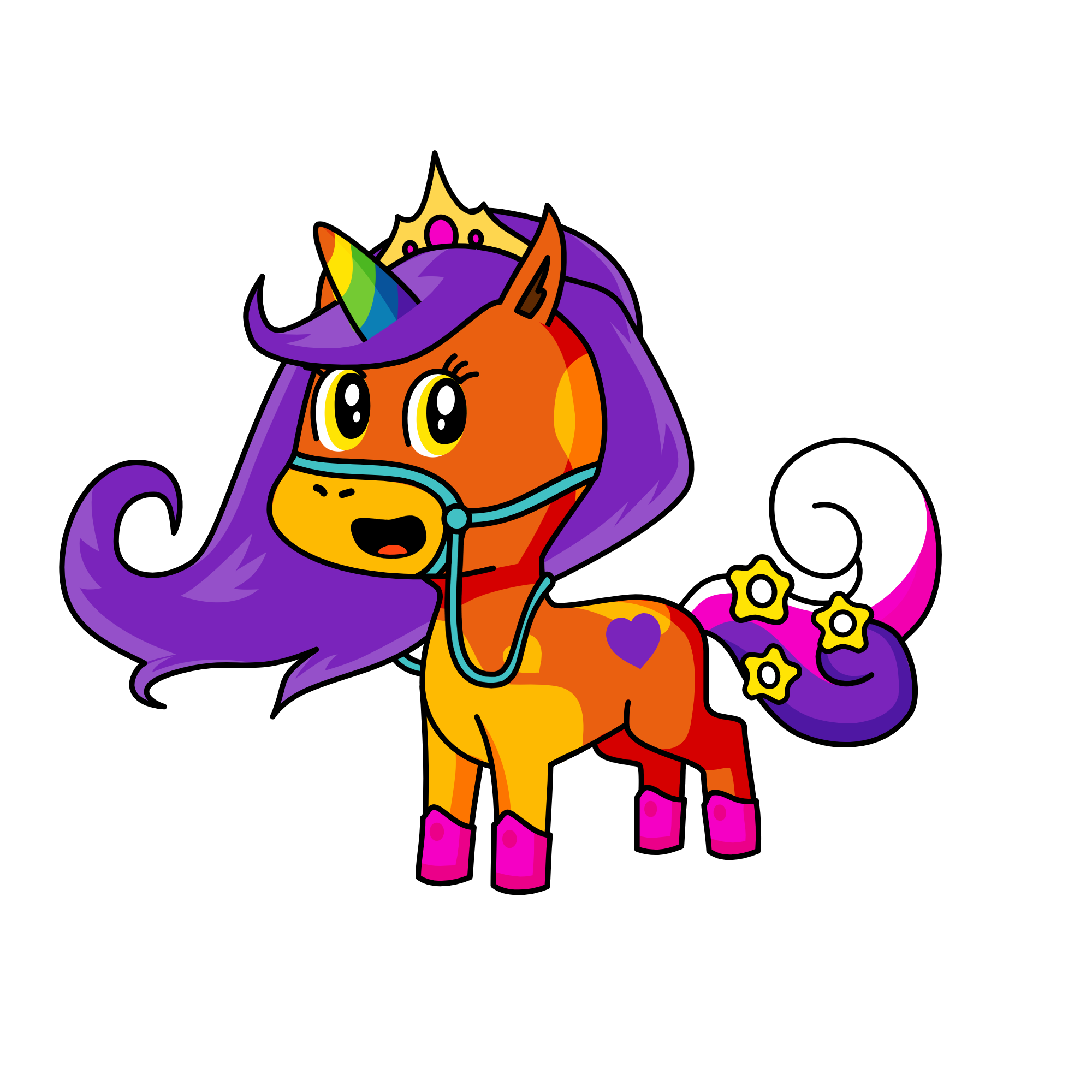 Princess Uni, the unicorn