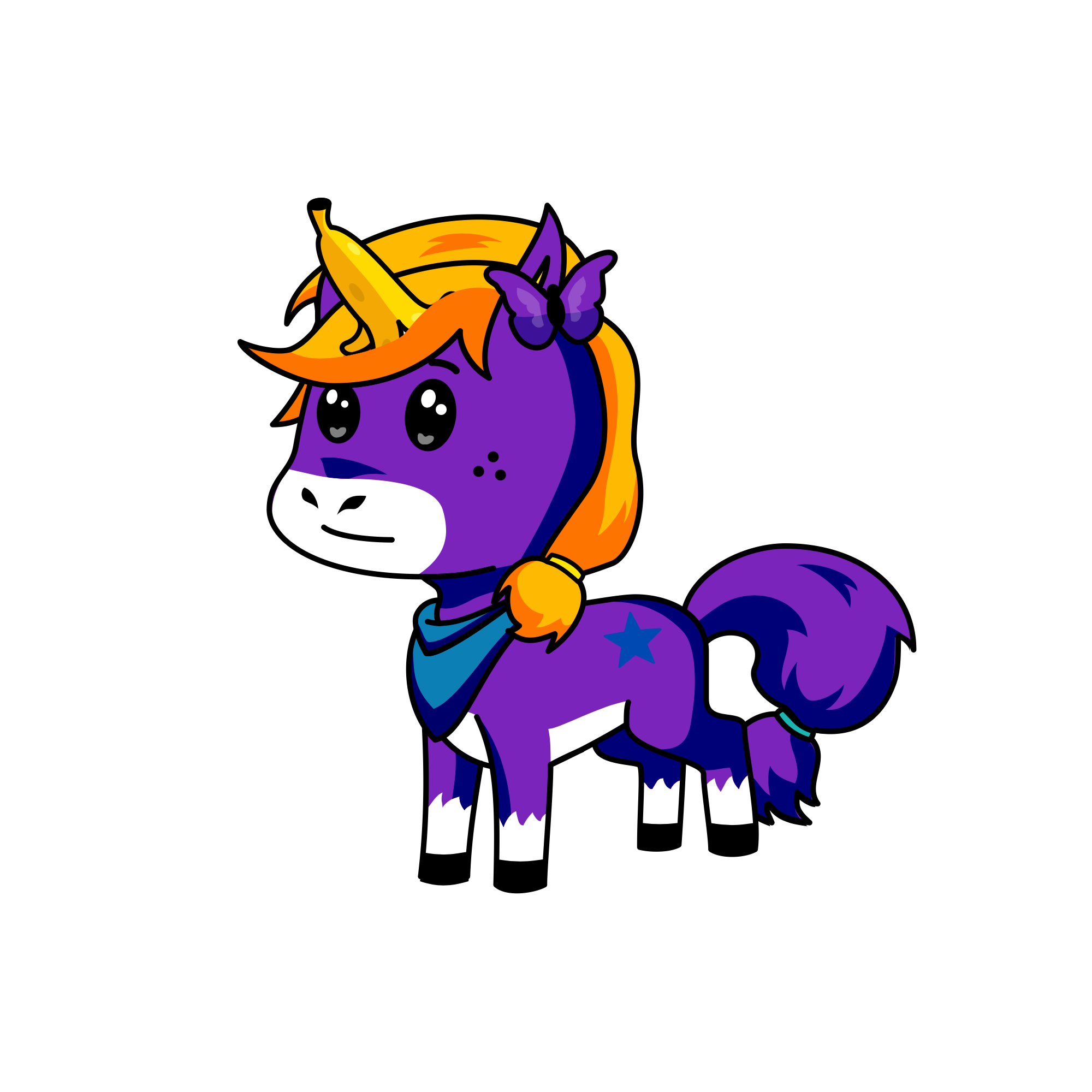 Lilah, the unicorn