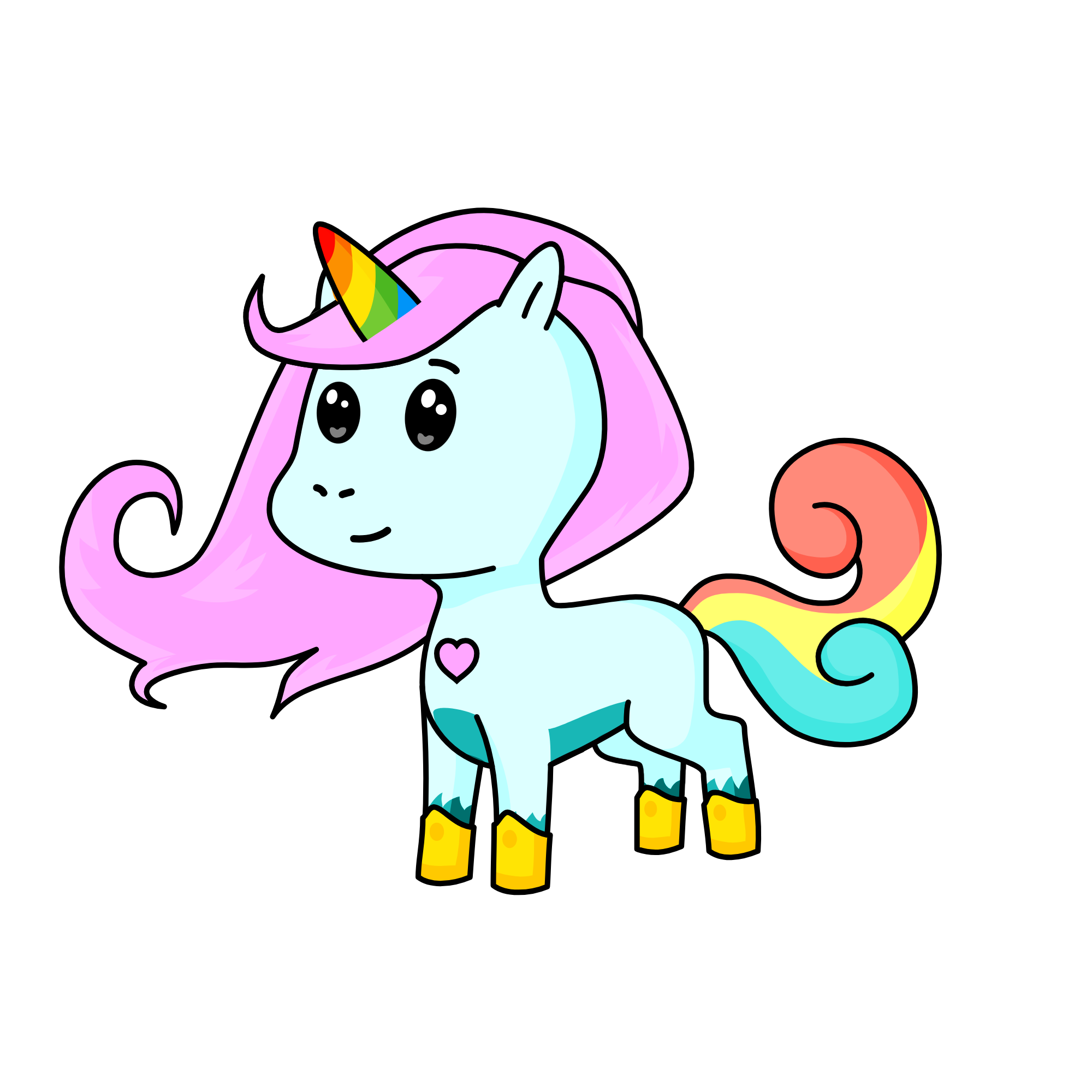Dreamy, the unicorn