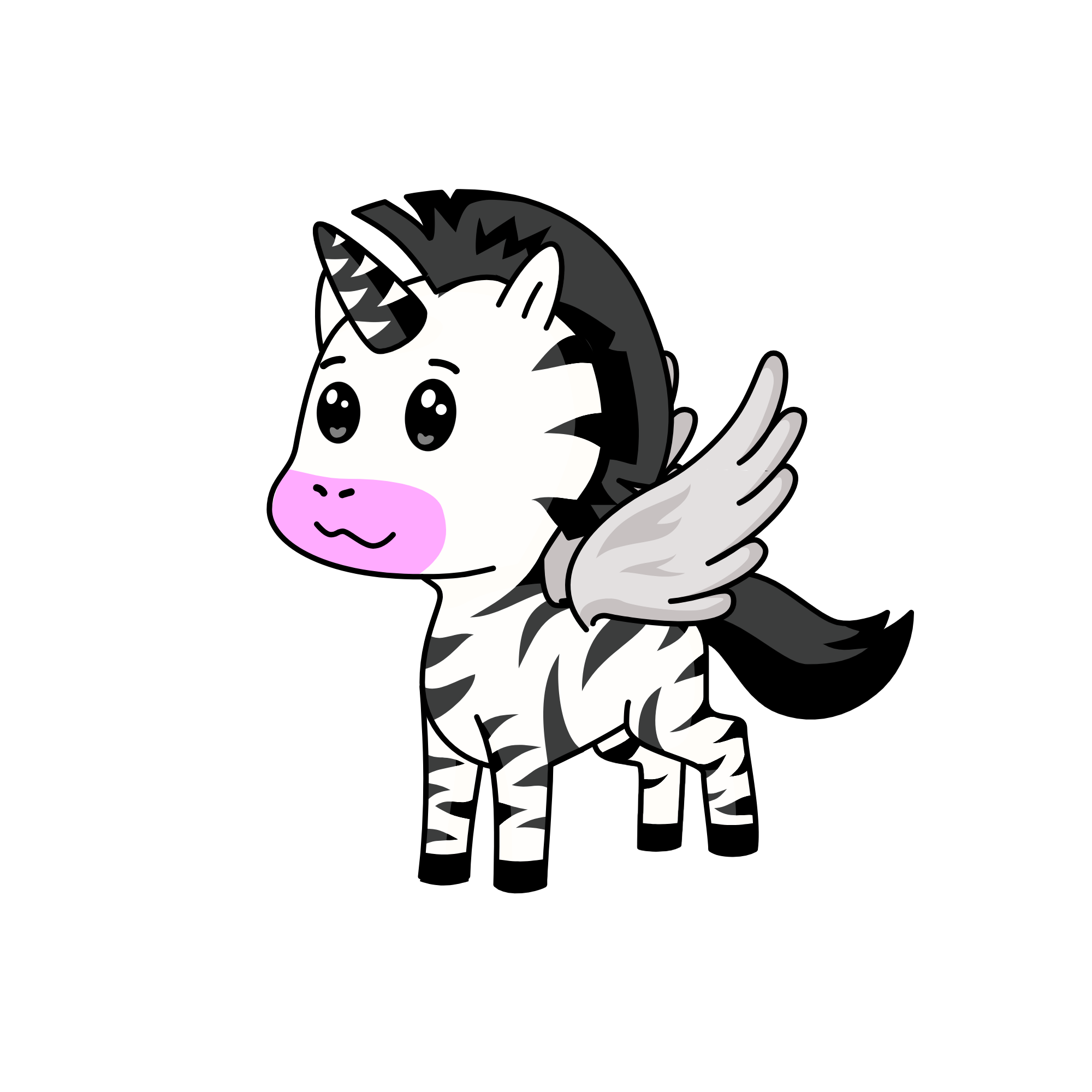 Zebracorn, the unicorn