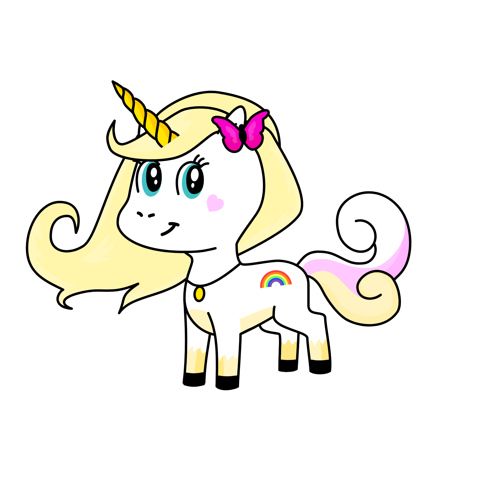 Lanaa, the unicorn