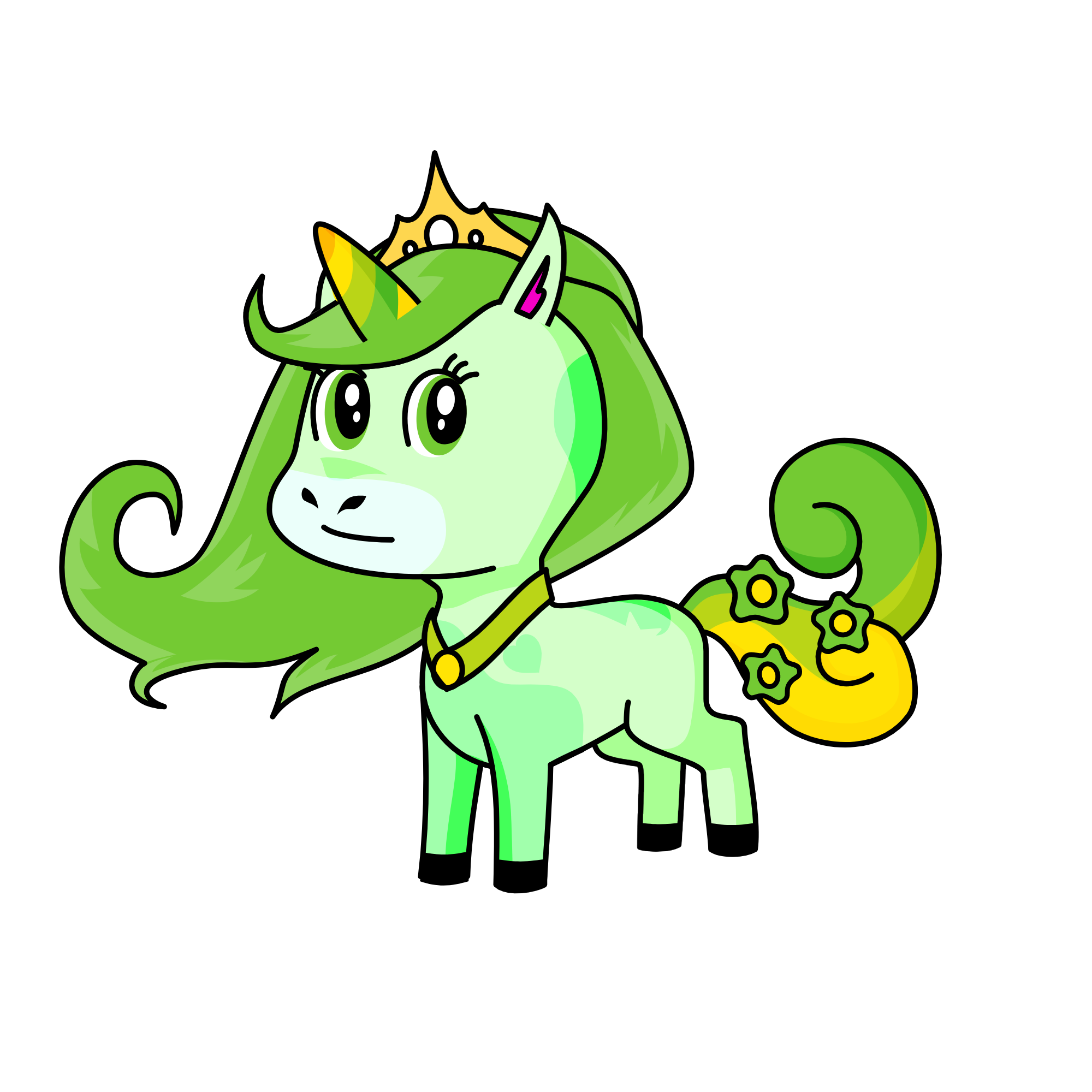 Shiesha, the unicorn