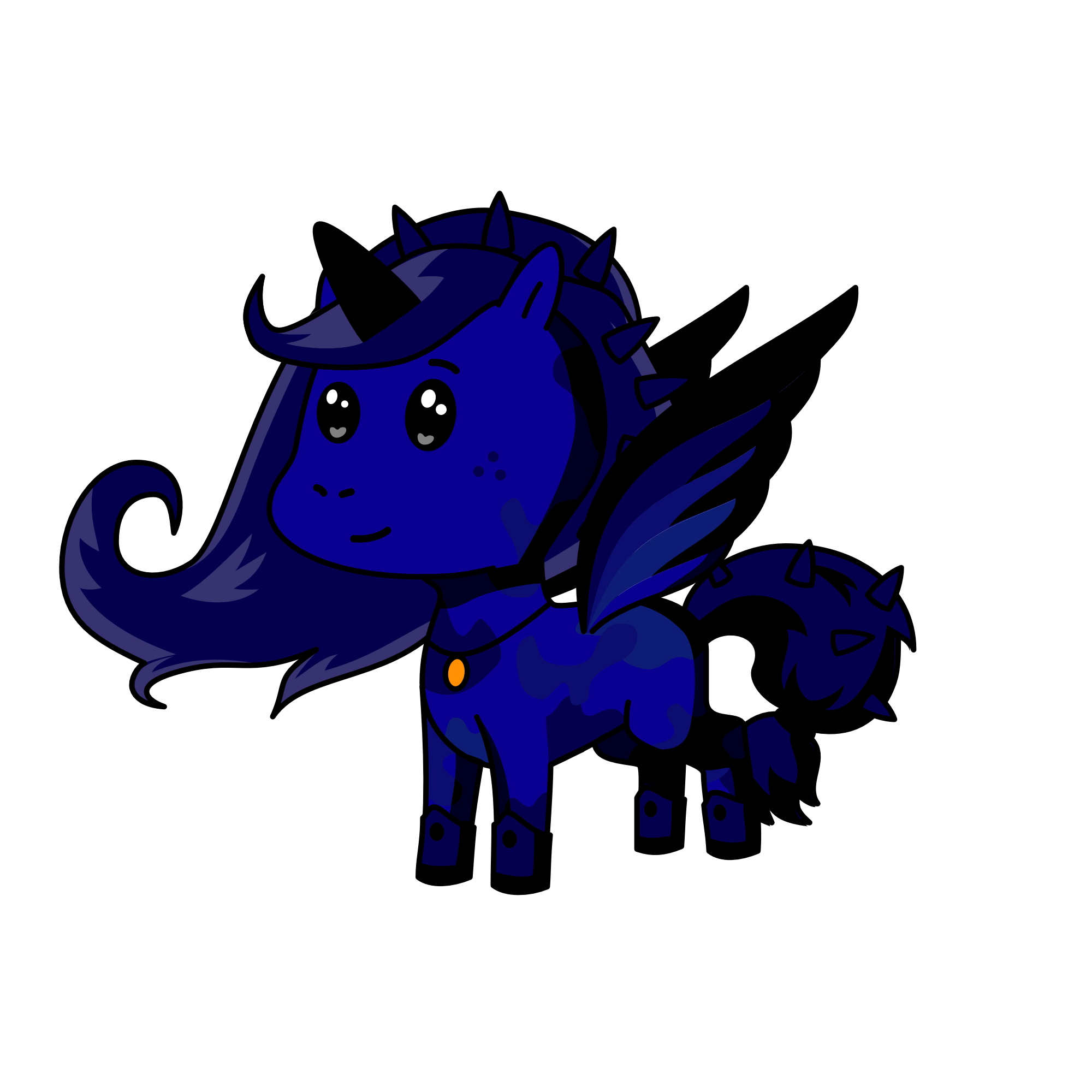 Mondlicht, the unicorn