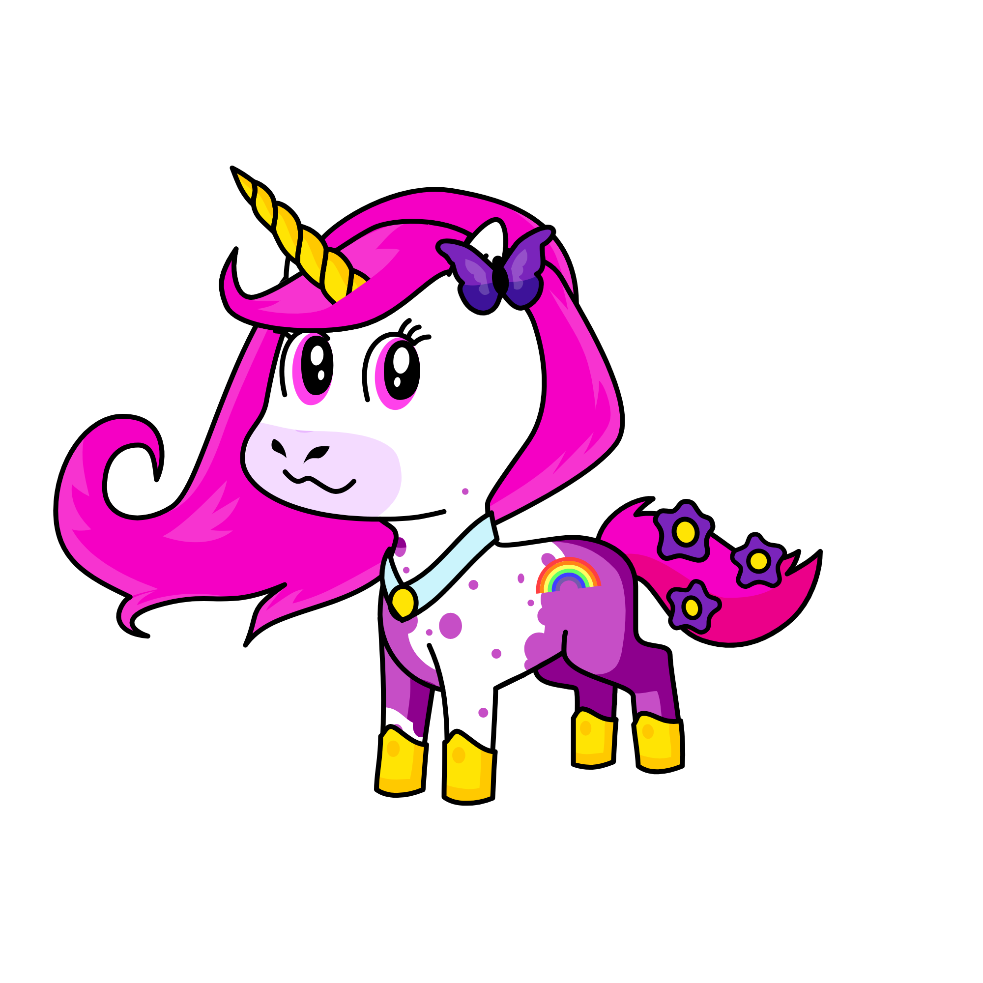 Rosa, the unicorn