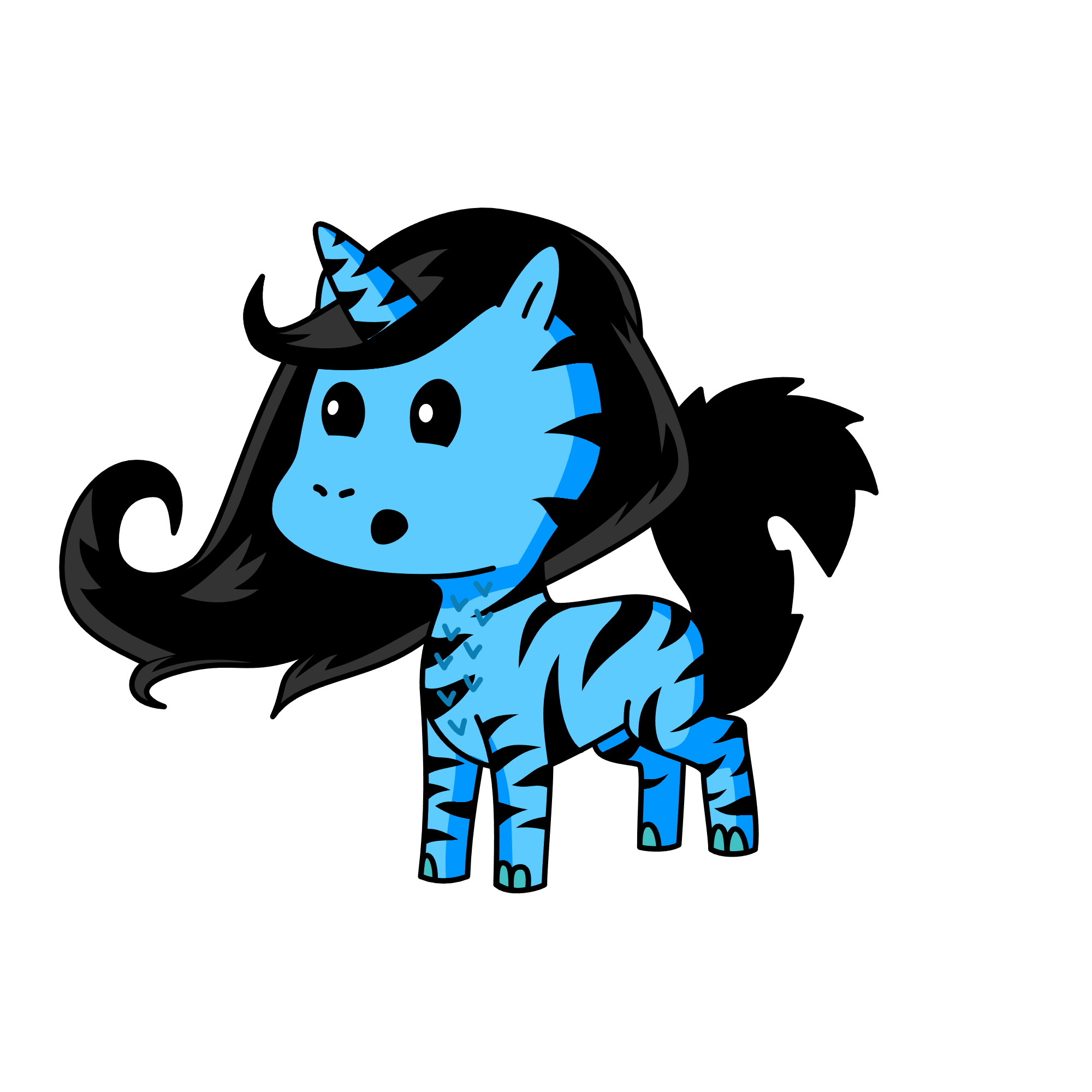 Keekee, the unicorn