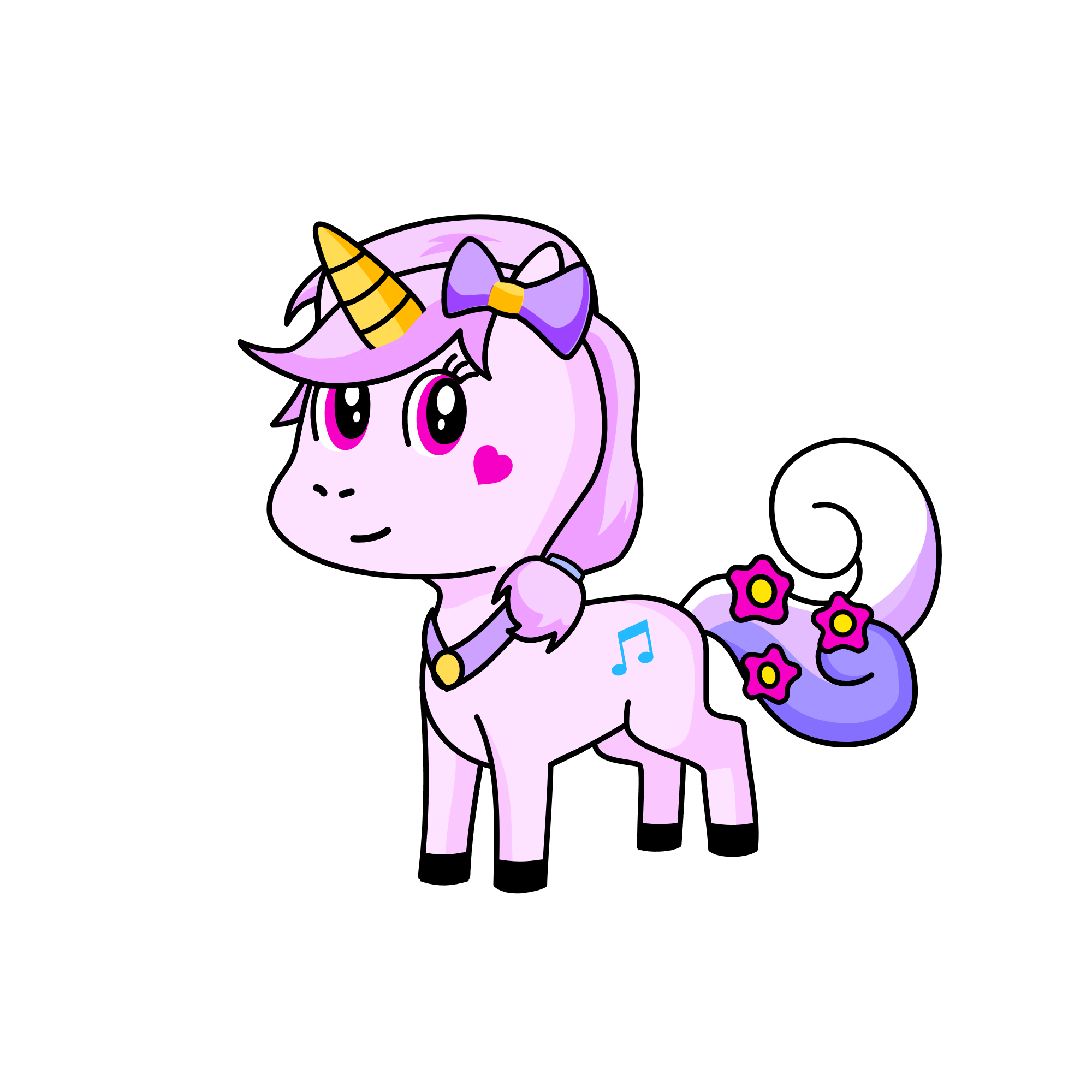 Tulip, the unicorn