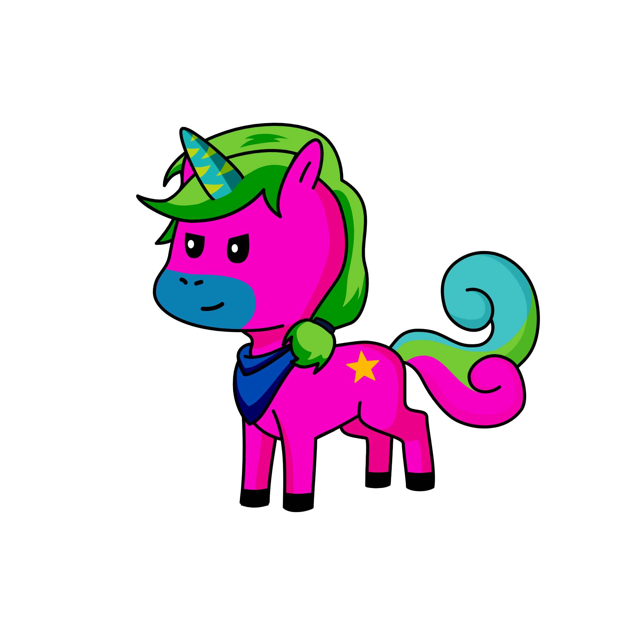 buckjoo, the unicorn