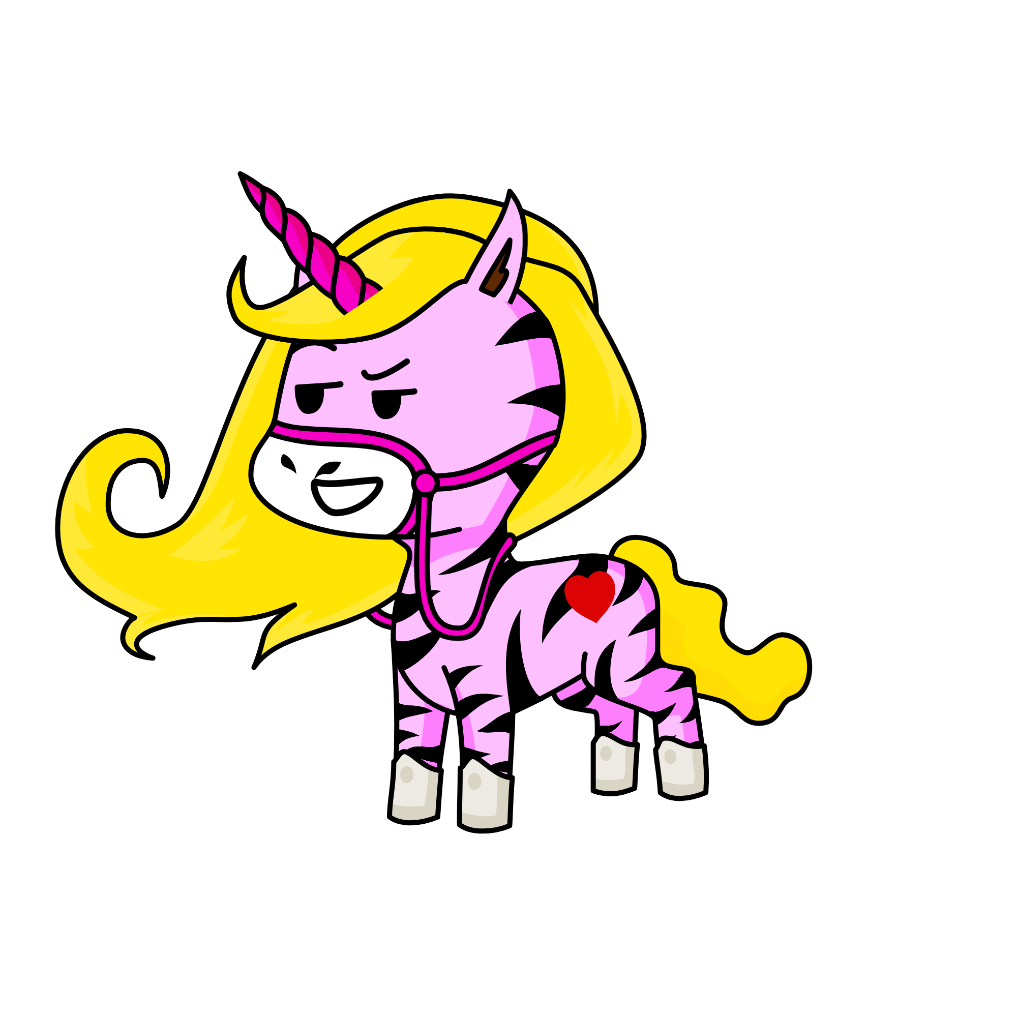 pinky, the unicorn