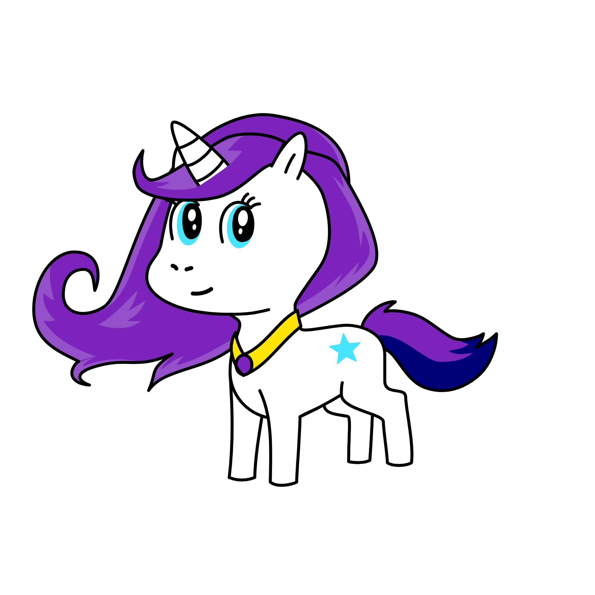 Rarity, the unicorn