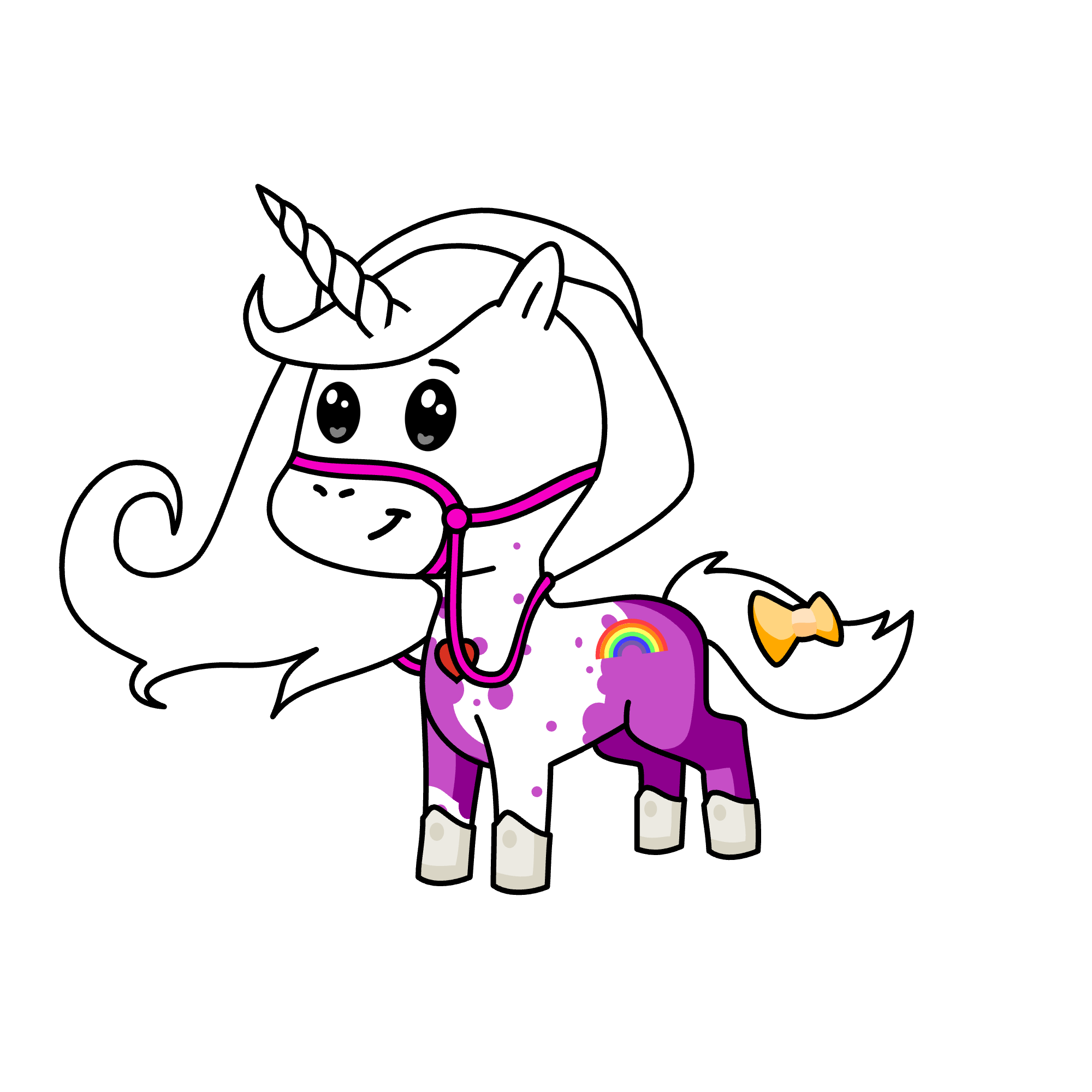 Cutie , the unicorn