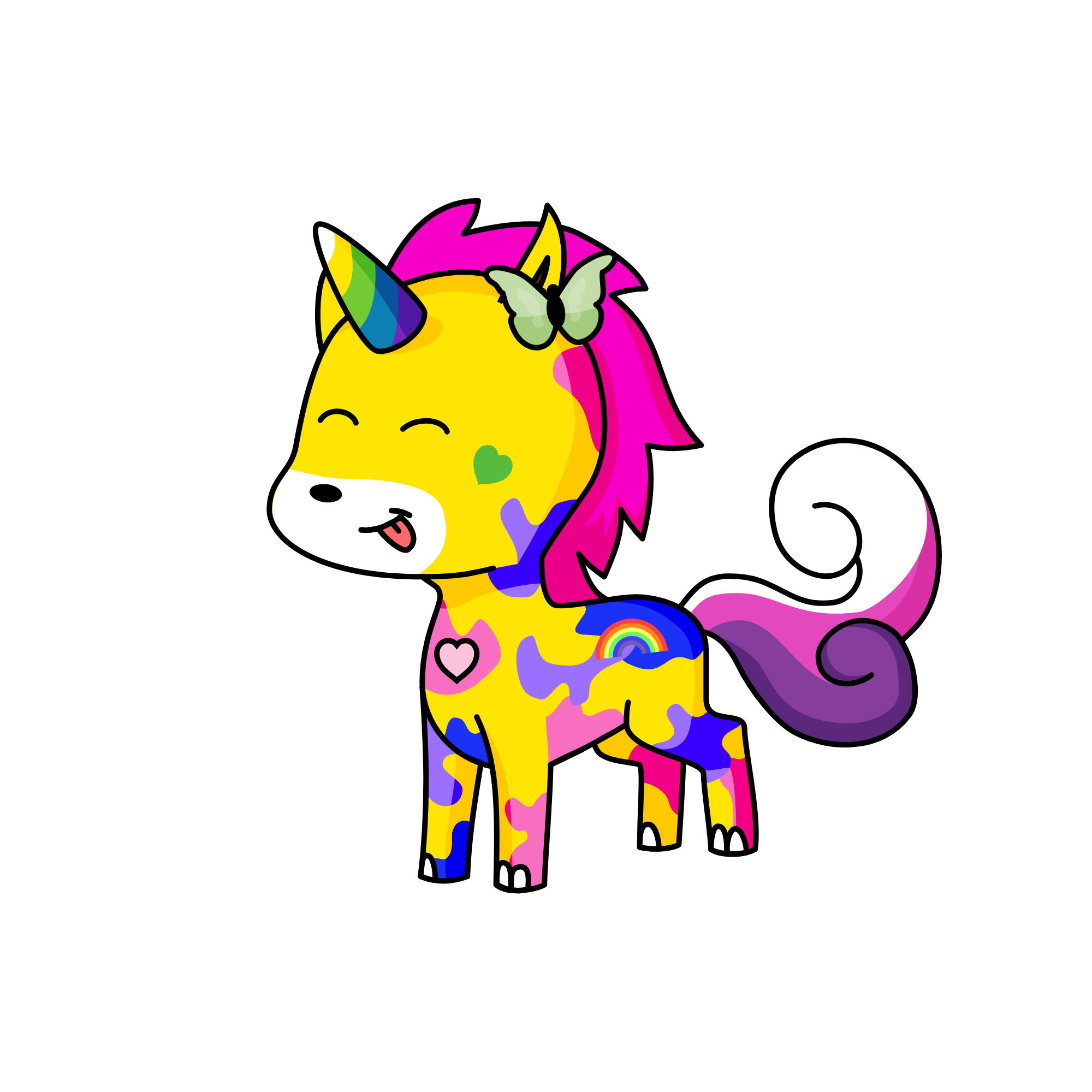 Rhubarb, the unicorn