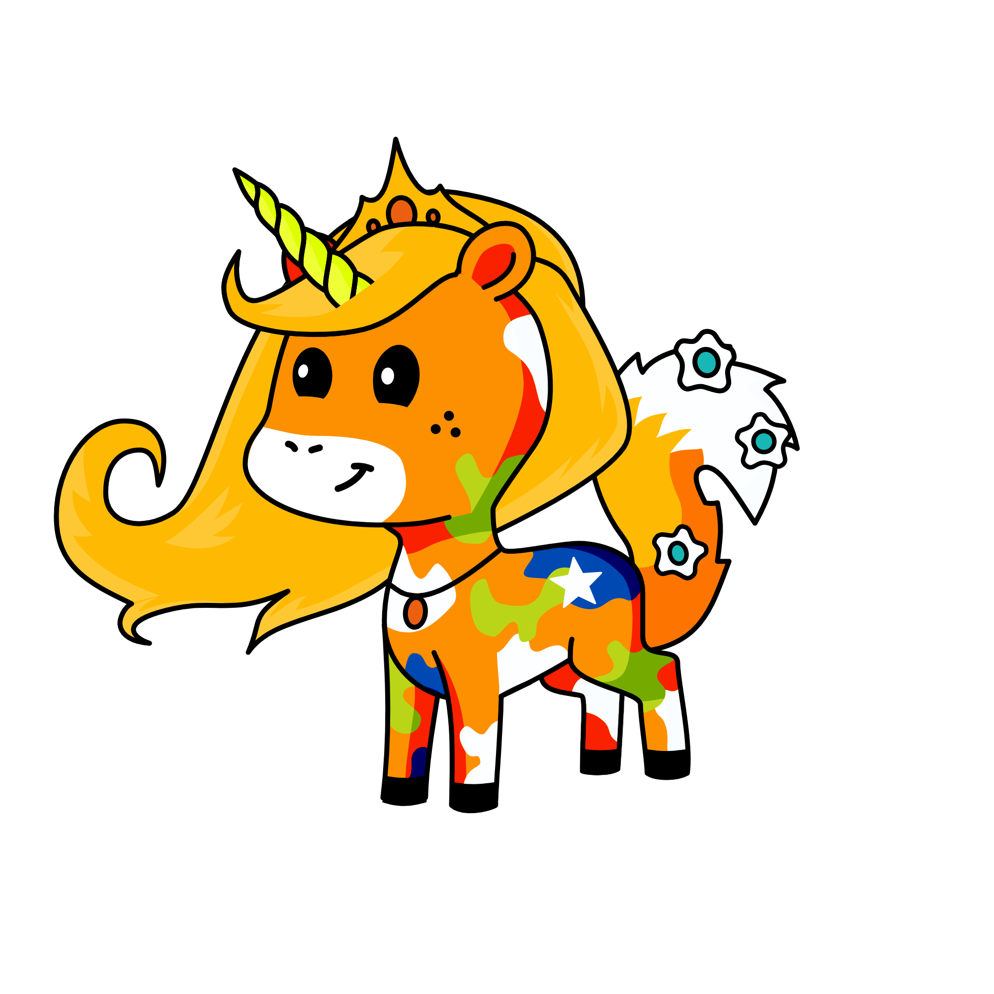 foxy, the unicorn