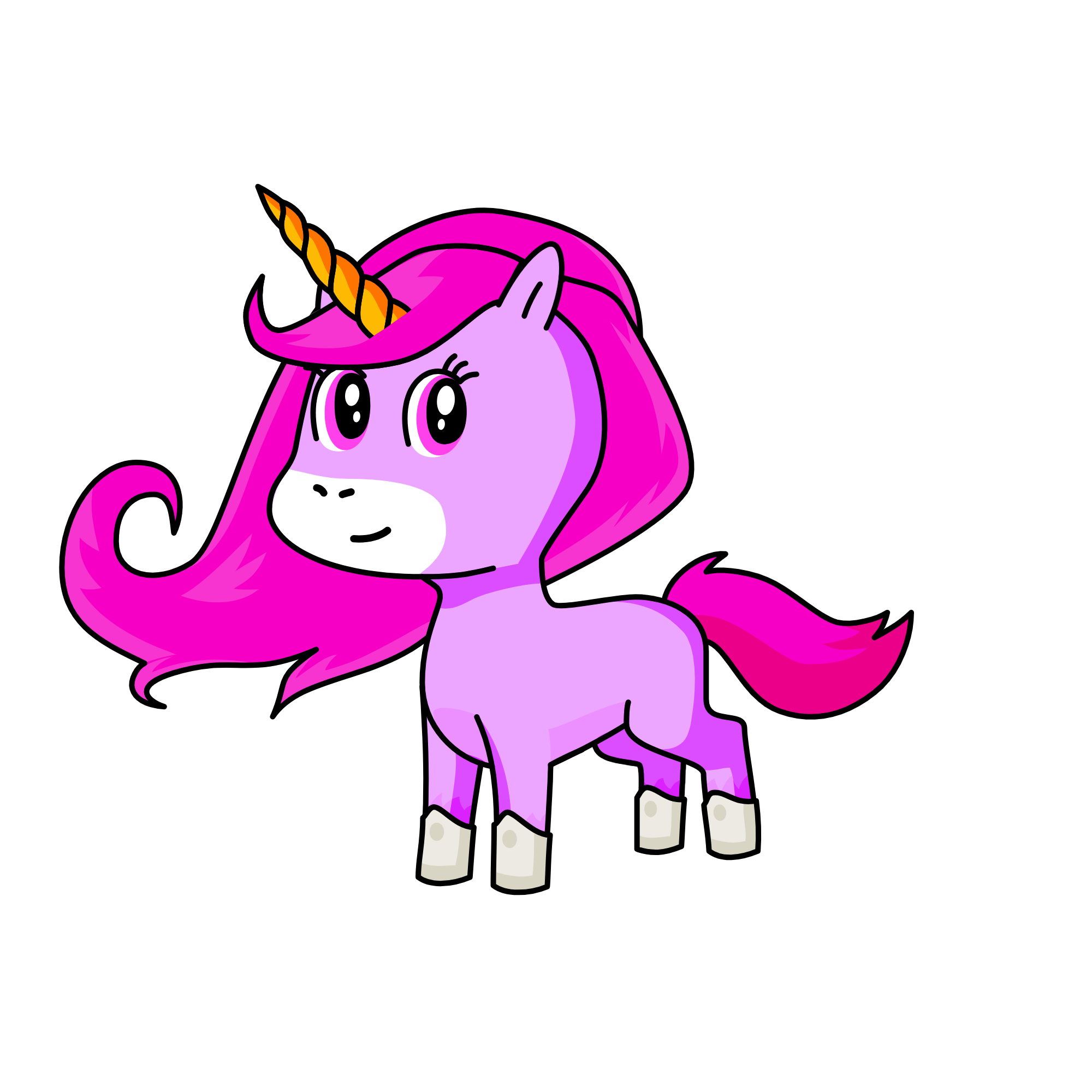 UNI LUCK, the unicorn