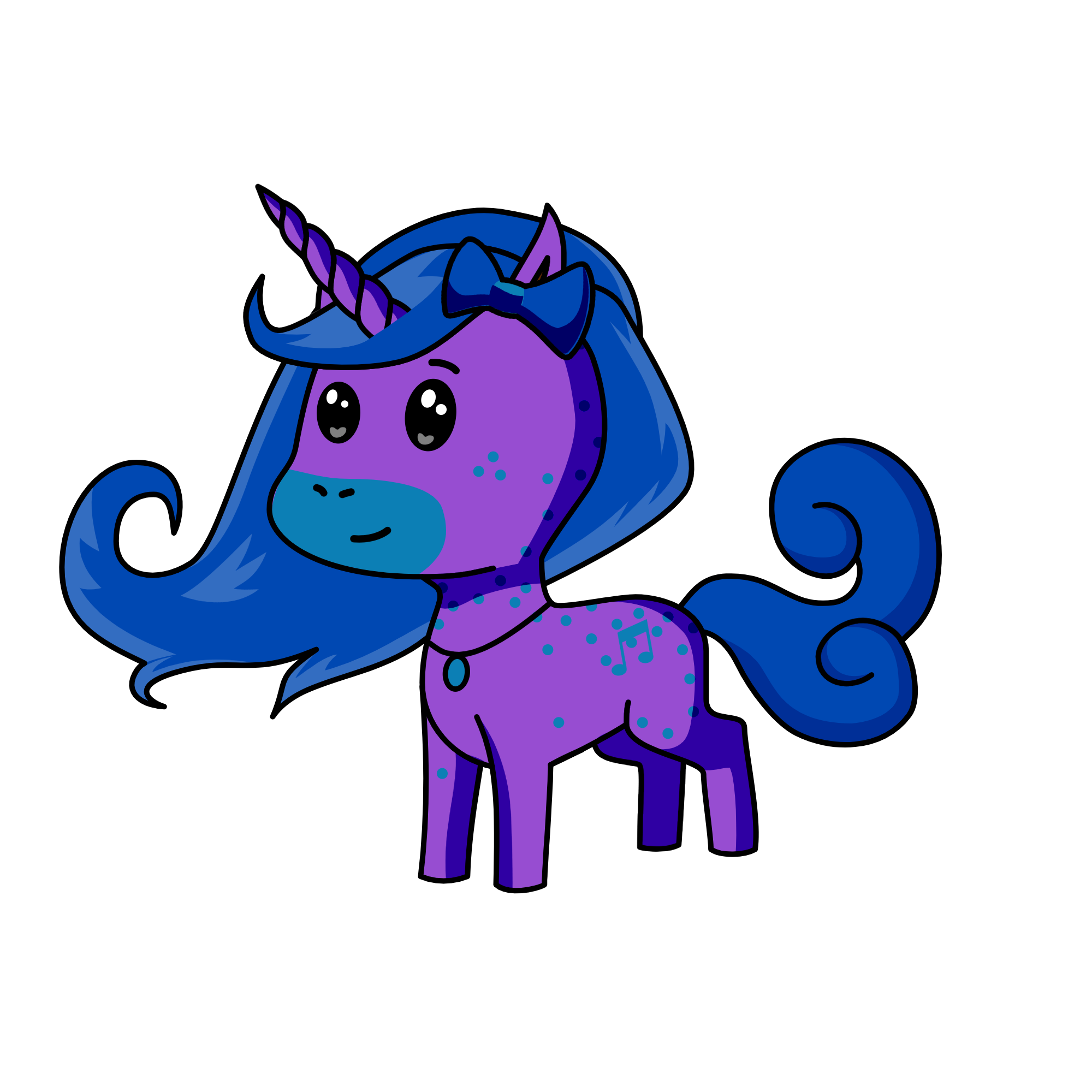 Night, the unicorn