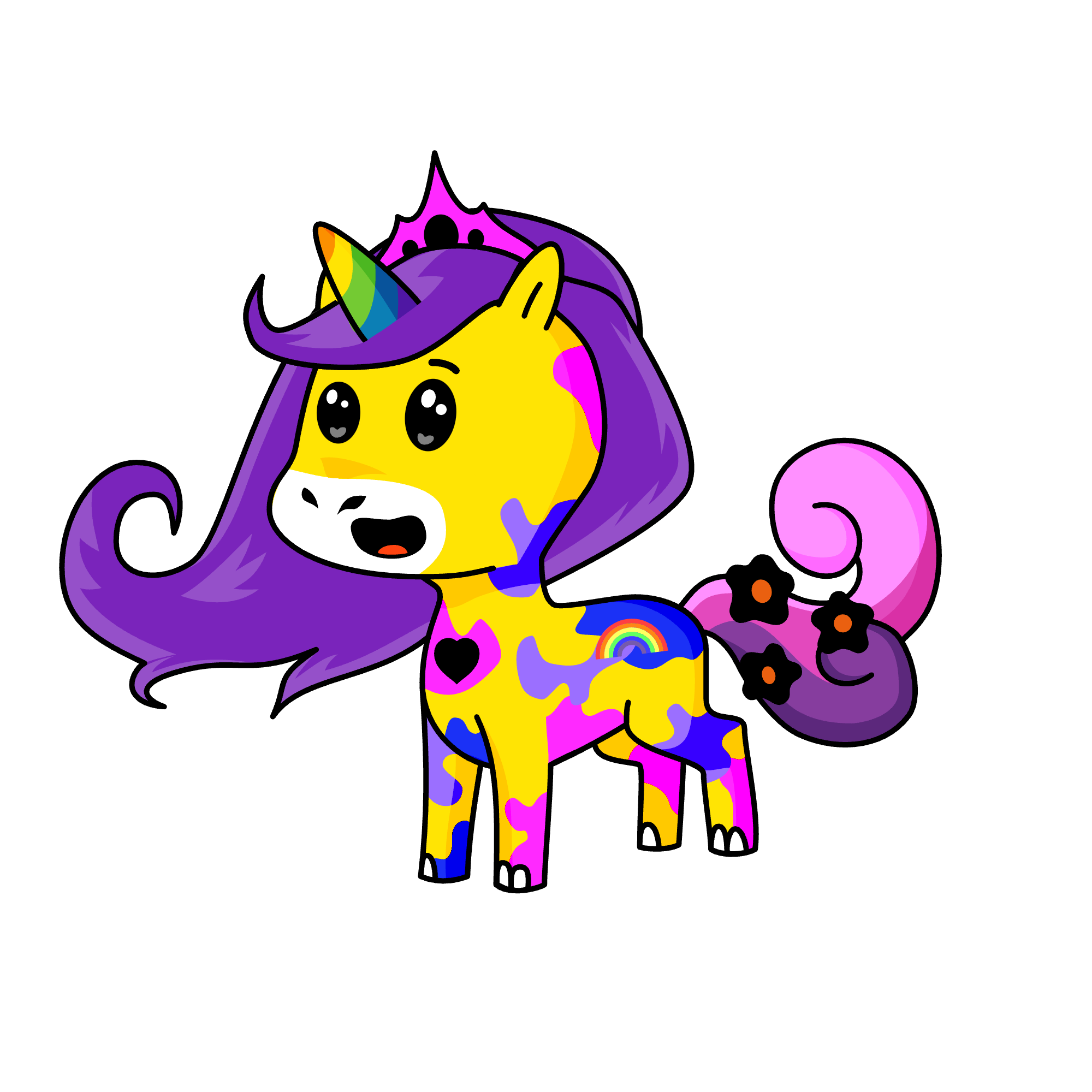 Nirvu, the unicorn