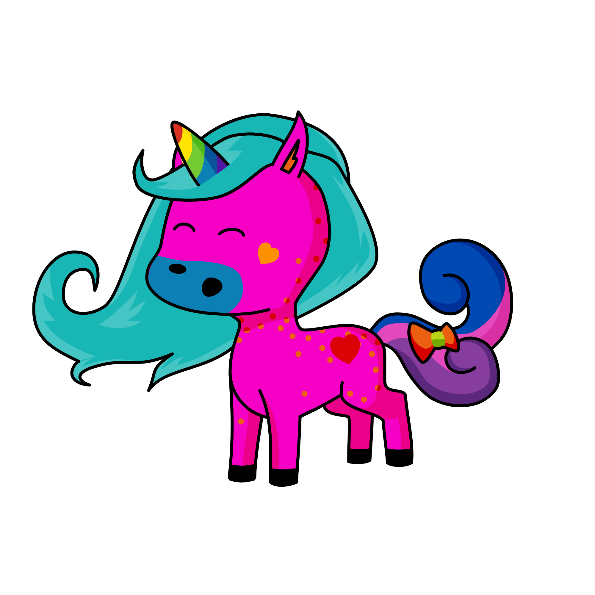 Socks, the unicorn