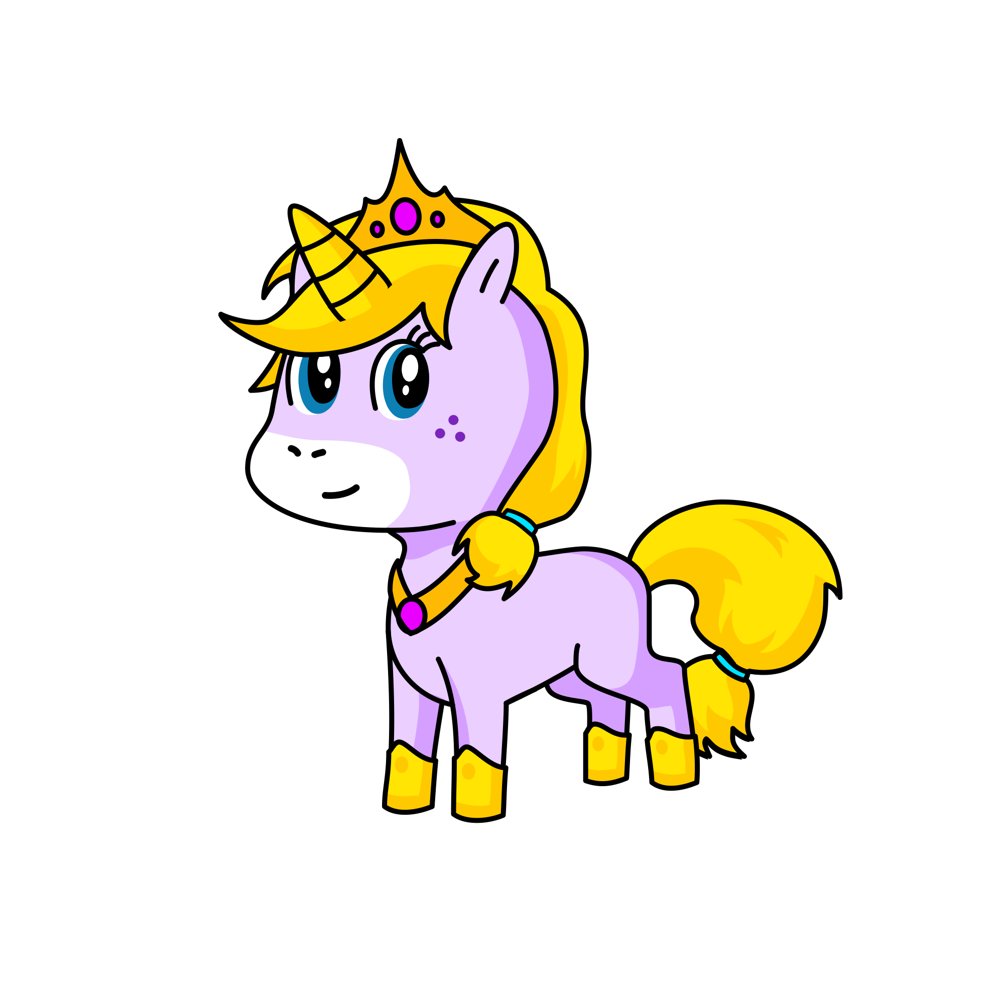 Celestia, the unicorn