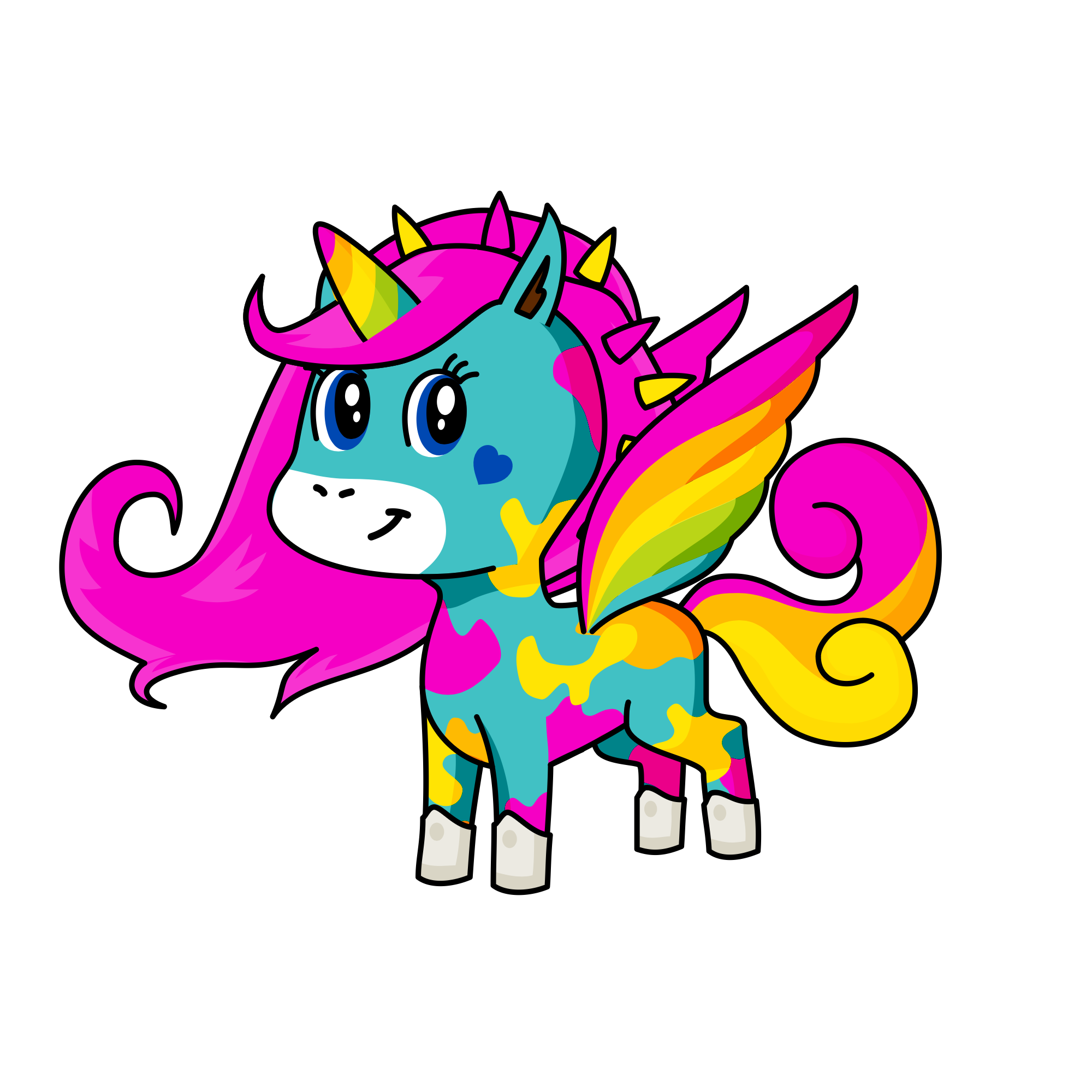 Artist, the unicorn