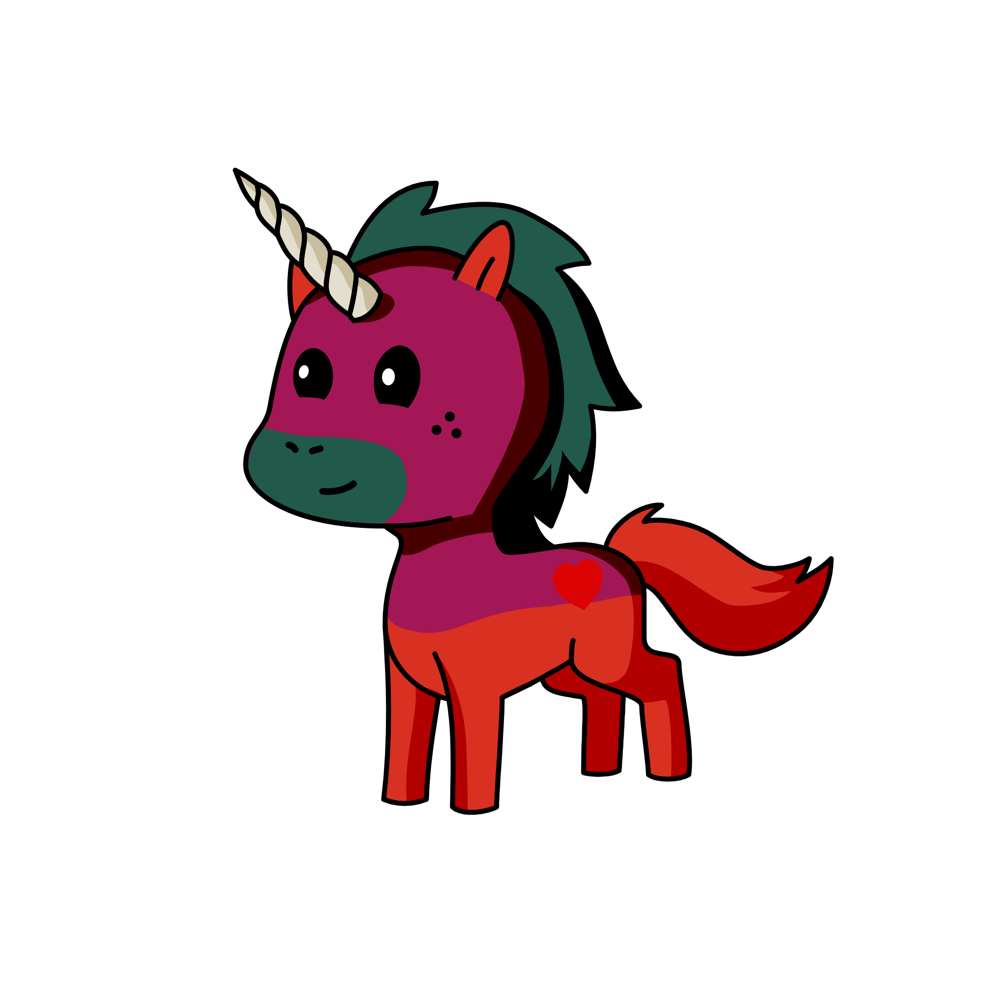 Youcorn, the unicorn