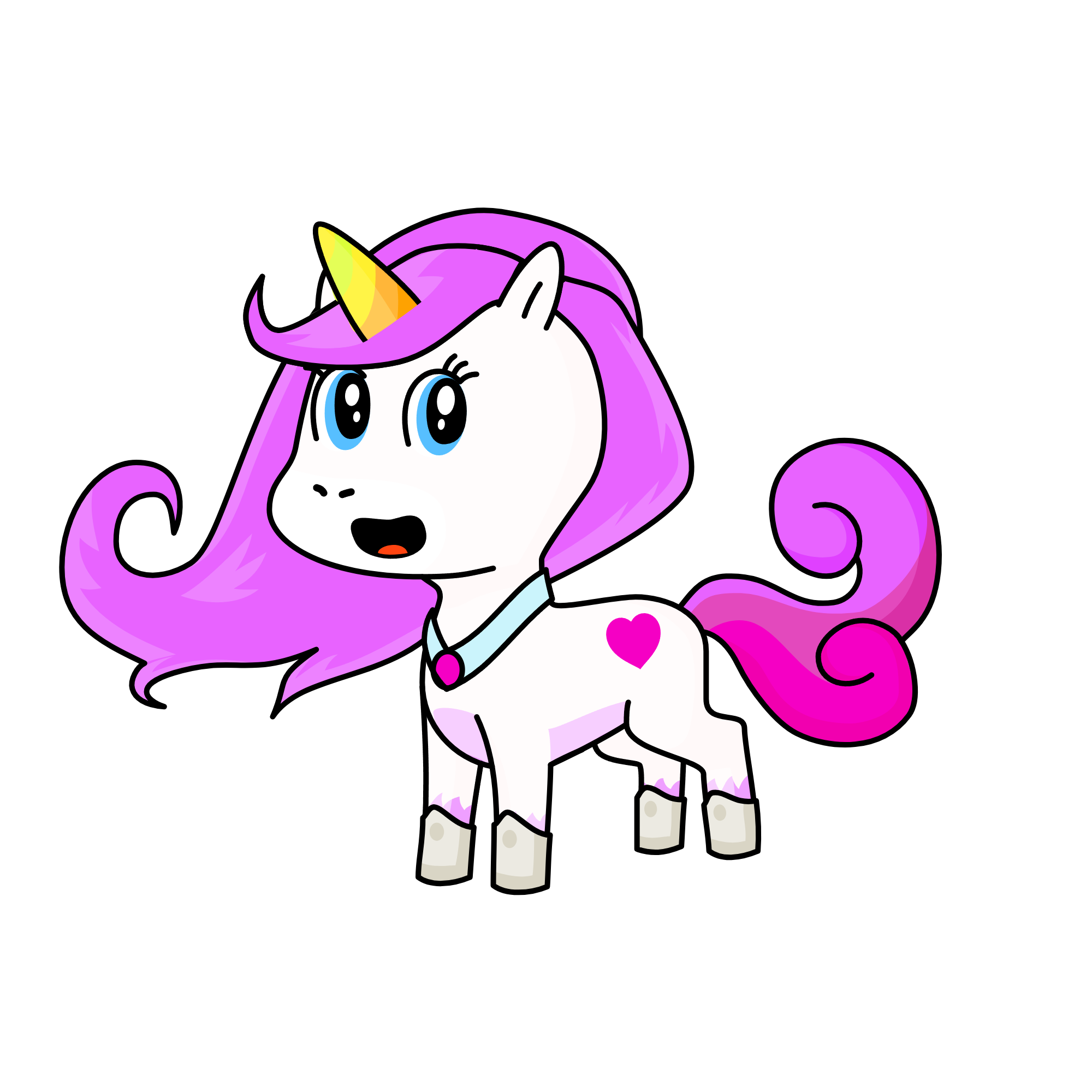 Elsa, the unicorn