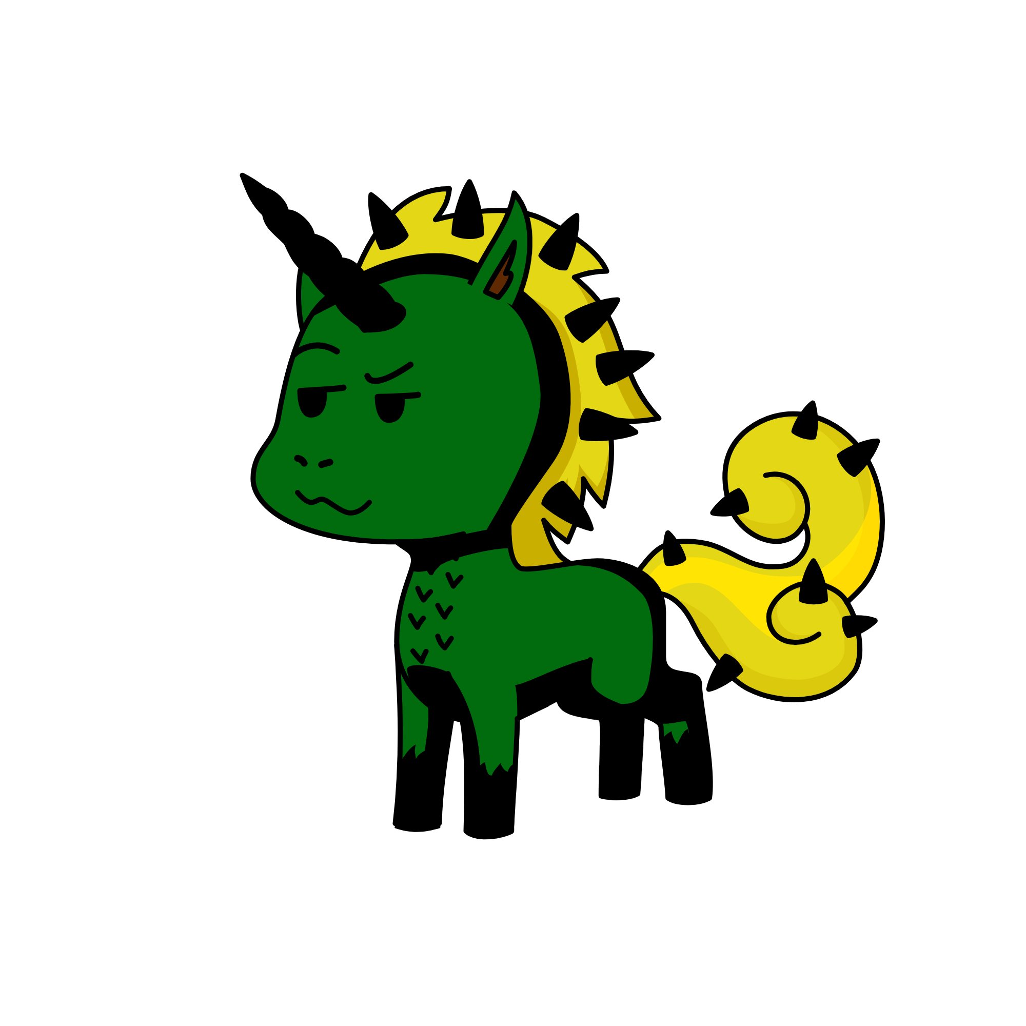 pegger, the unicorn