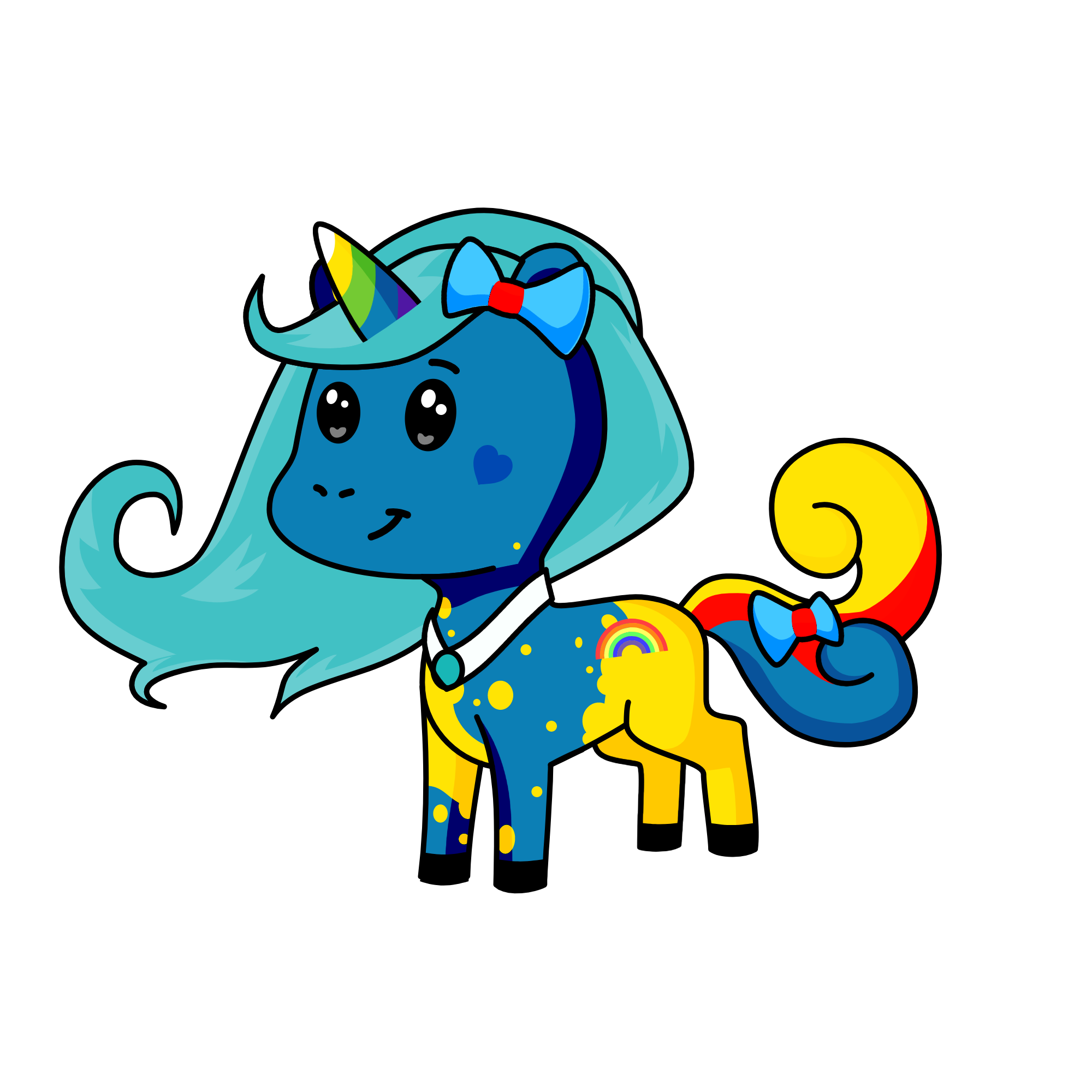 super girl, the unicorn