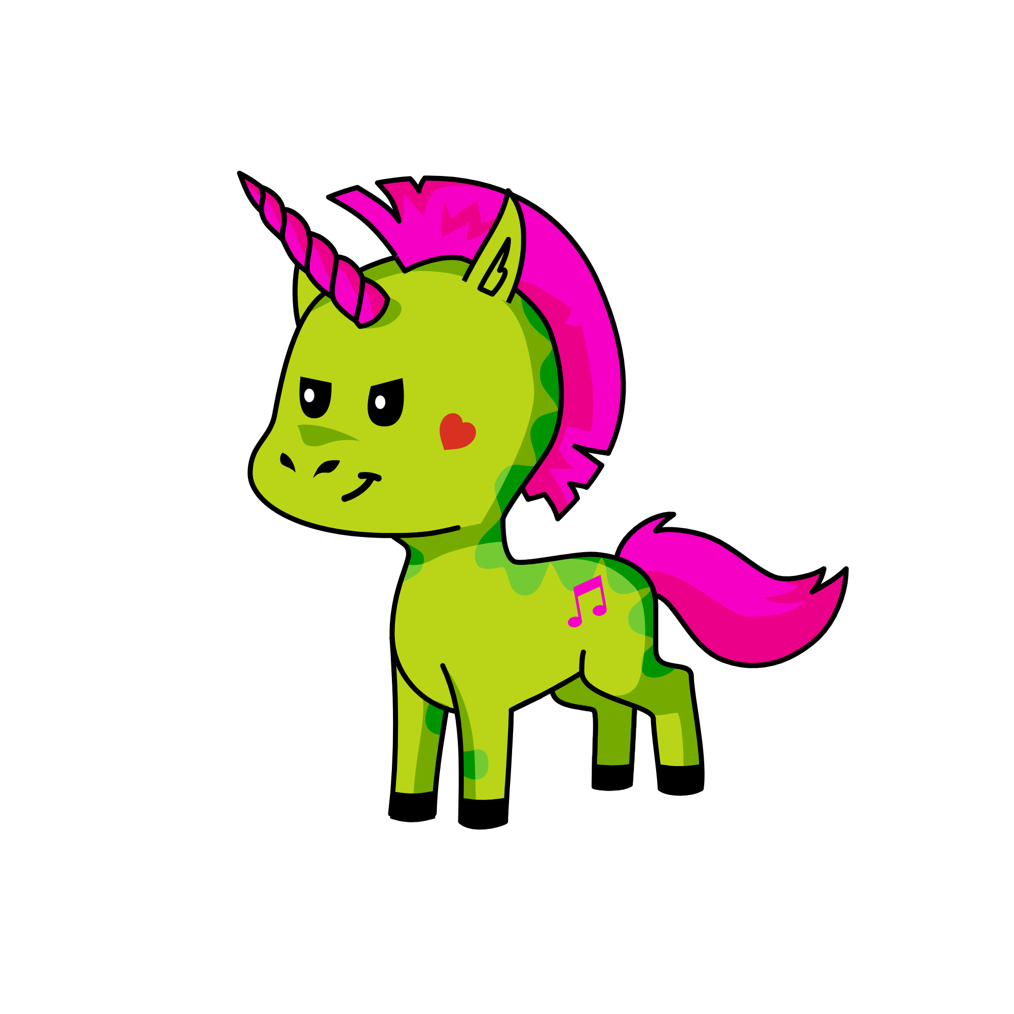FURRY RARRRRRRR, the unicorn