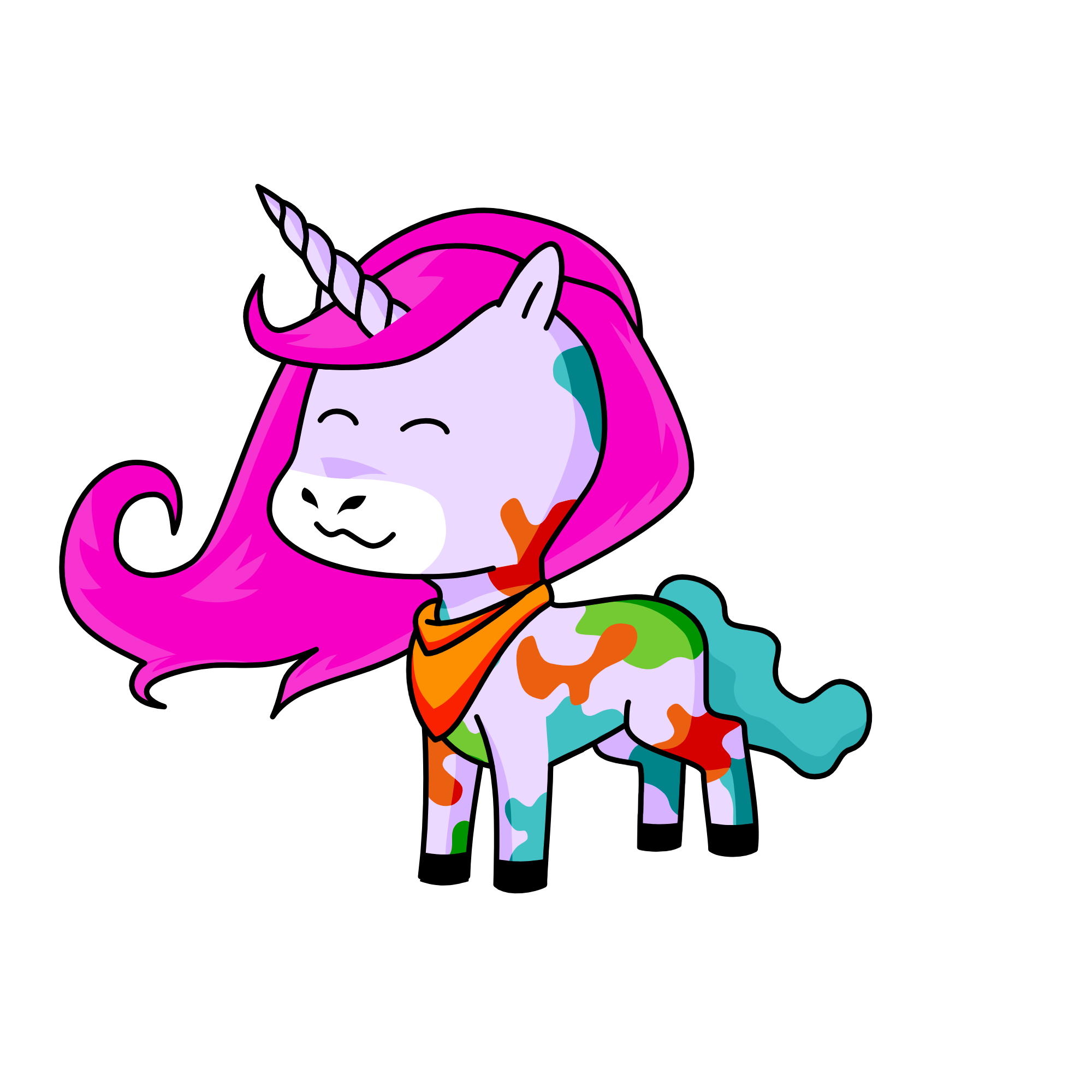 Sketchy, the unicorn