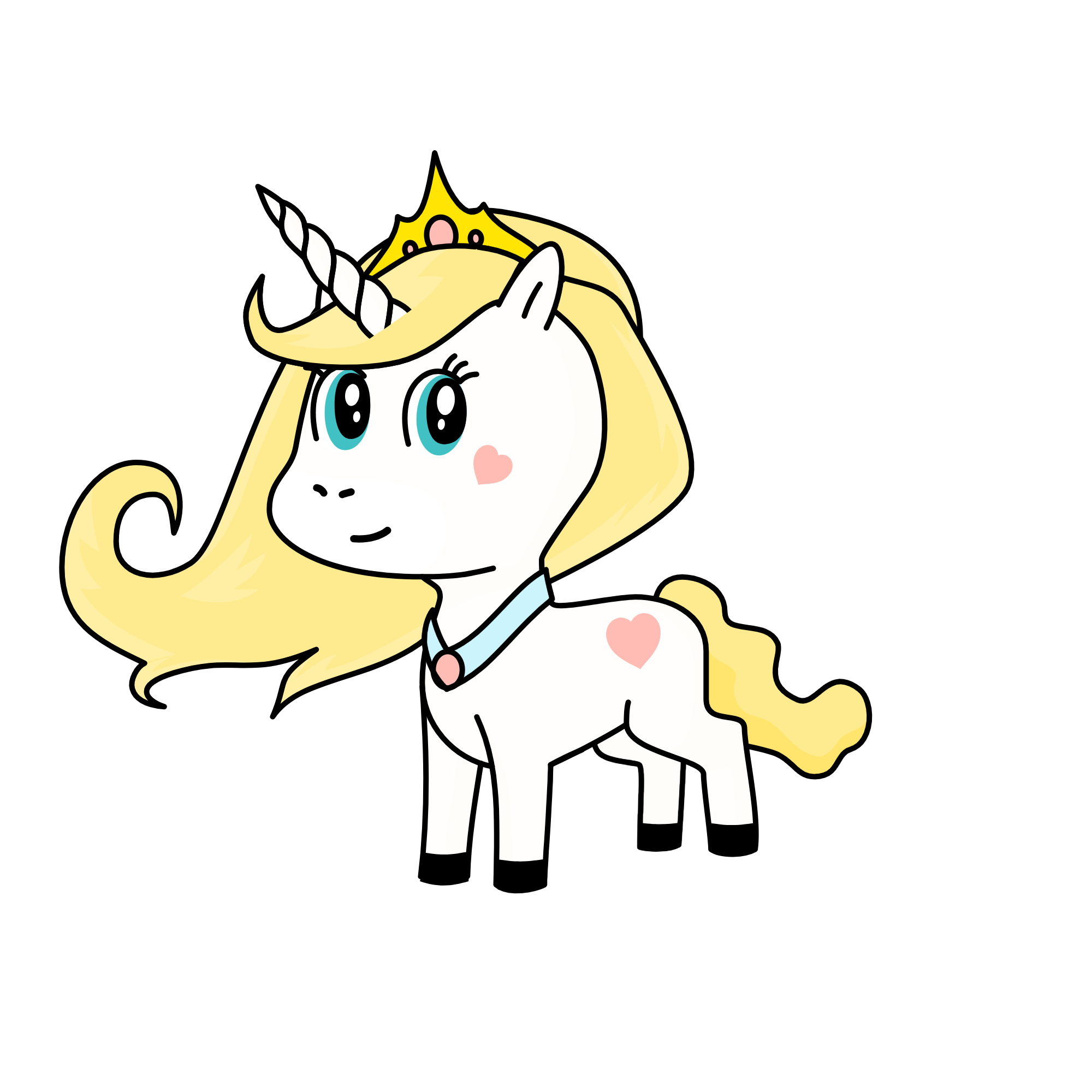 Princess Peach, the unicorn