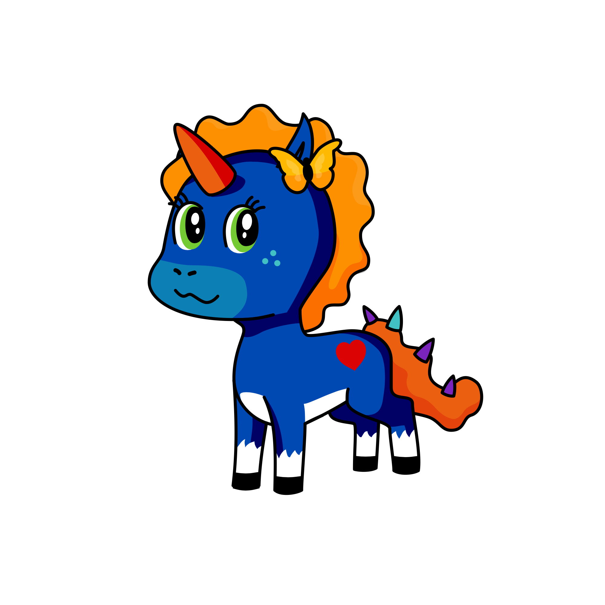 Poitre, the unicorn